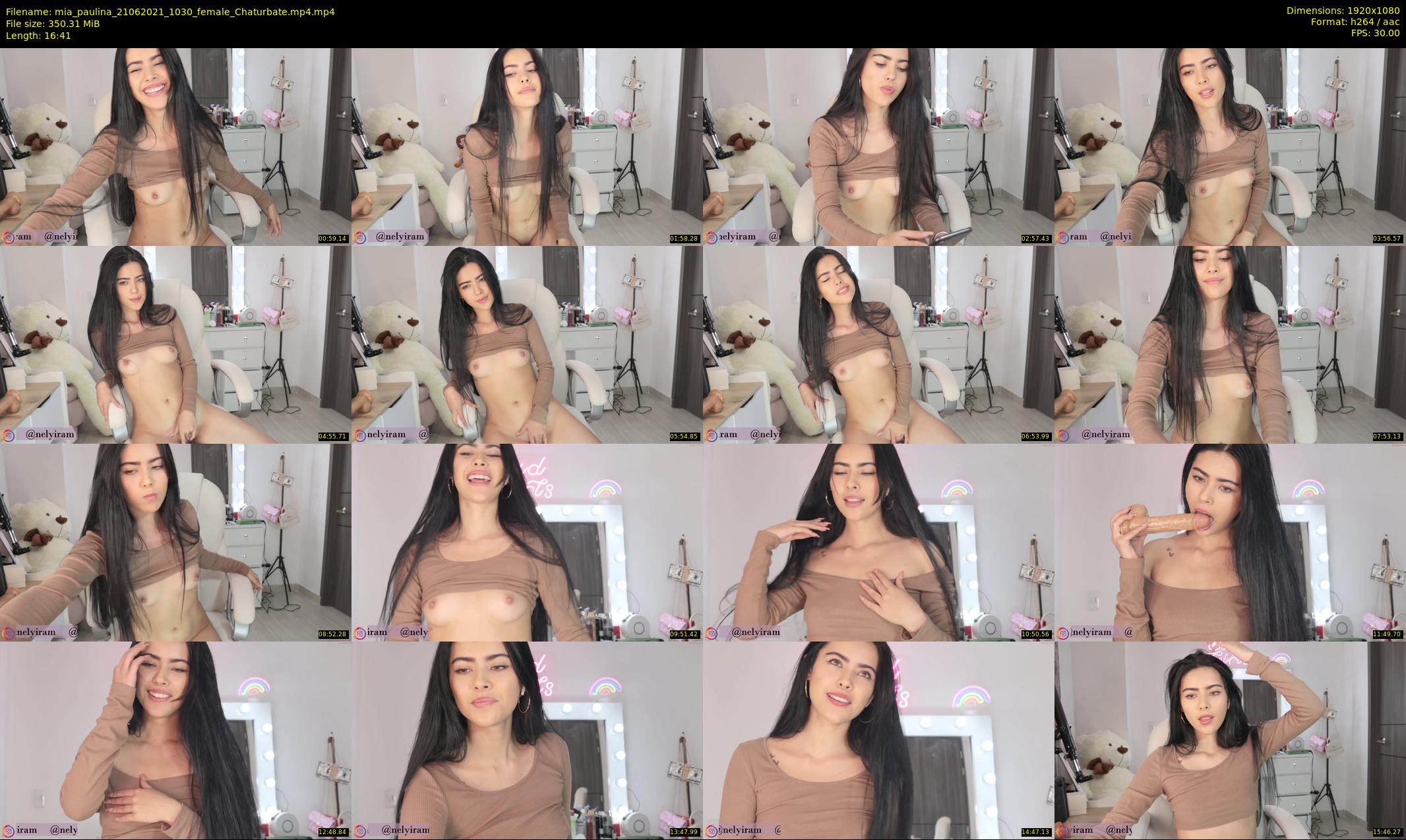 mia_paulina — 17 minute Chaturbate female cam show recording, 1080p, Jun 21, 2021