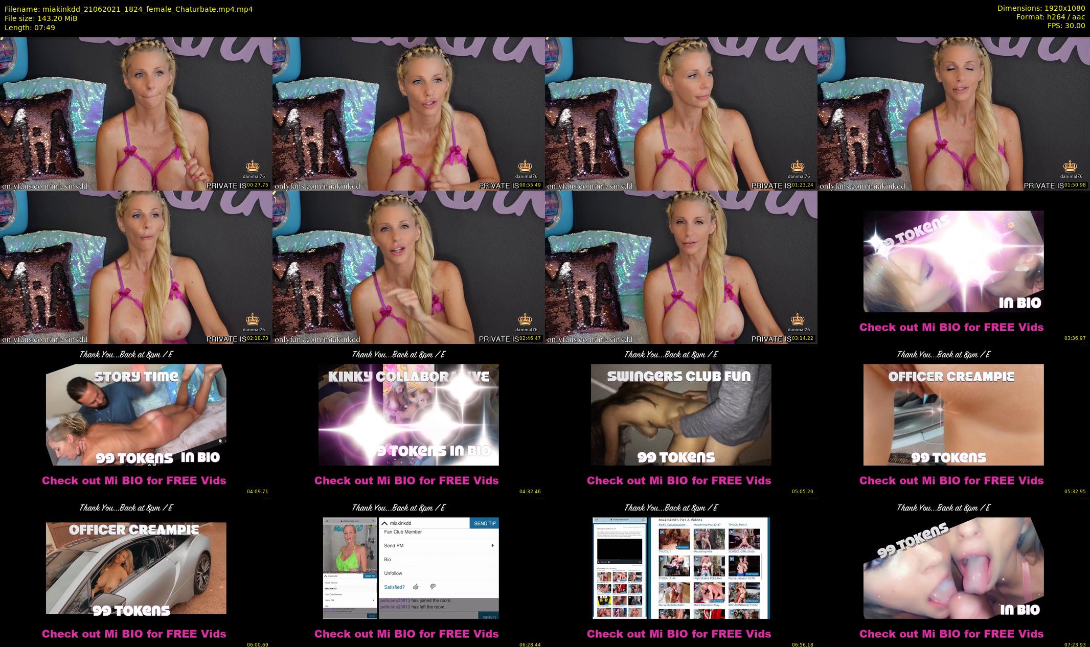 miakinkdd — 8 minute Chaturbate female cam show recording, 1080p, Jun 21, 2021