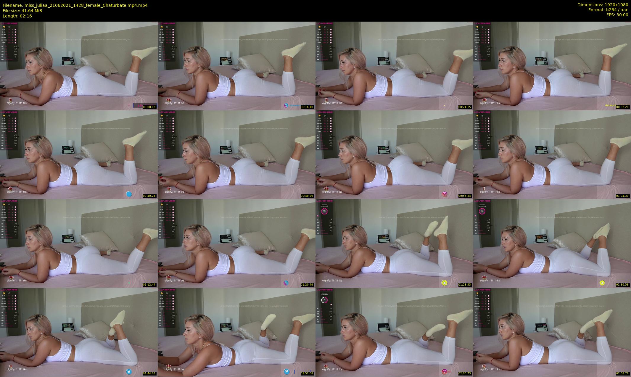 miss_juliaa — 3 minute Chaturbate female cam show recording, 1080p, Jun 21, 2021