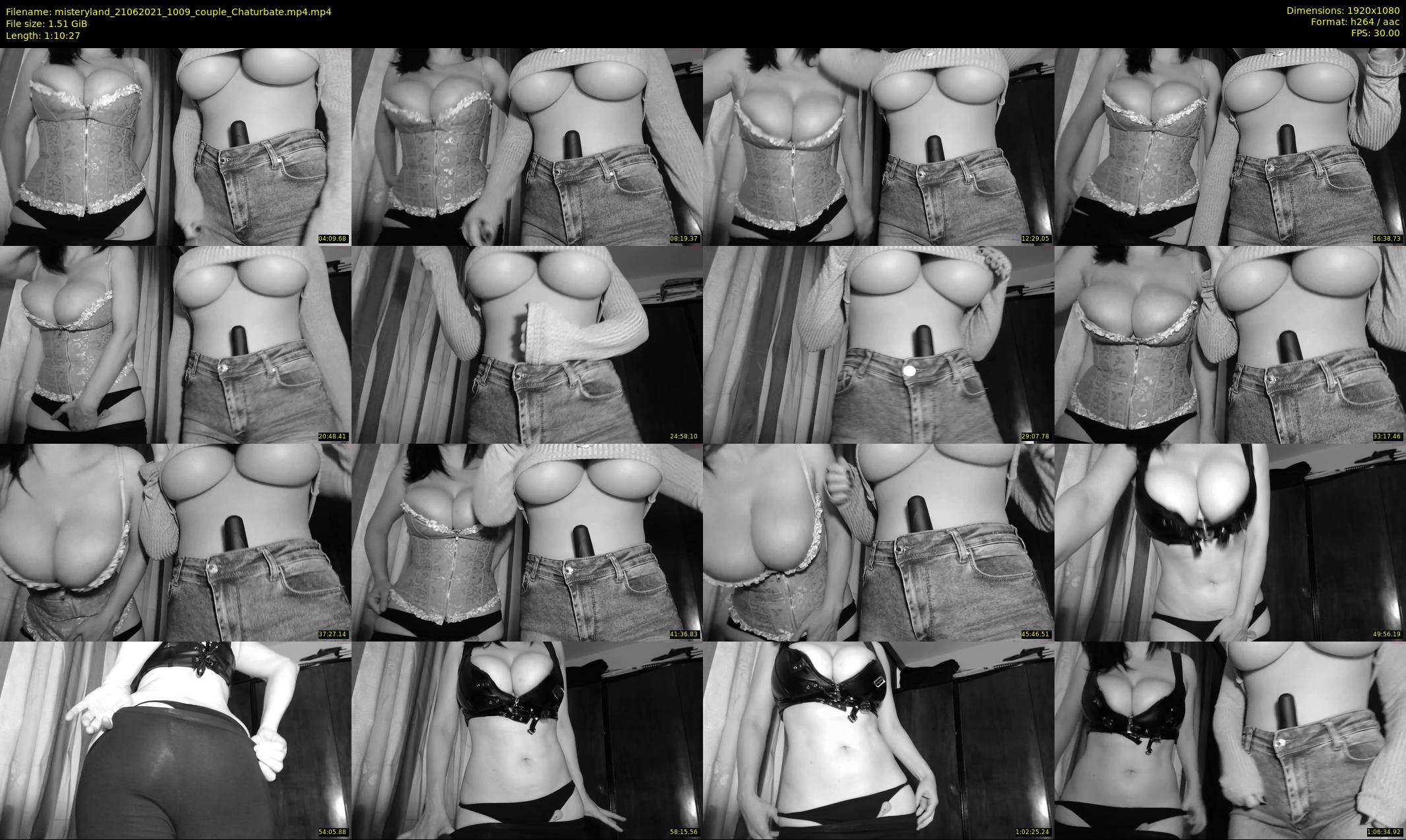 misteryland — 71 minute Chaturbate couple cam show recording, 1080p, Jun 21, 2021