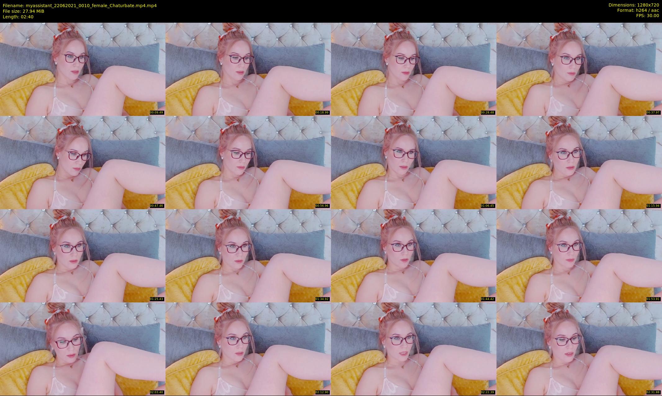 myassistant — 3 minute Chaturbate female cam show recording, 720p, Jun 22, 2021