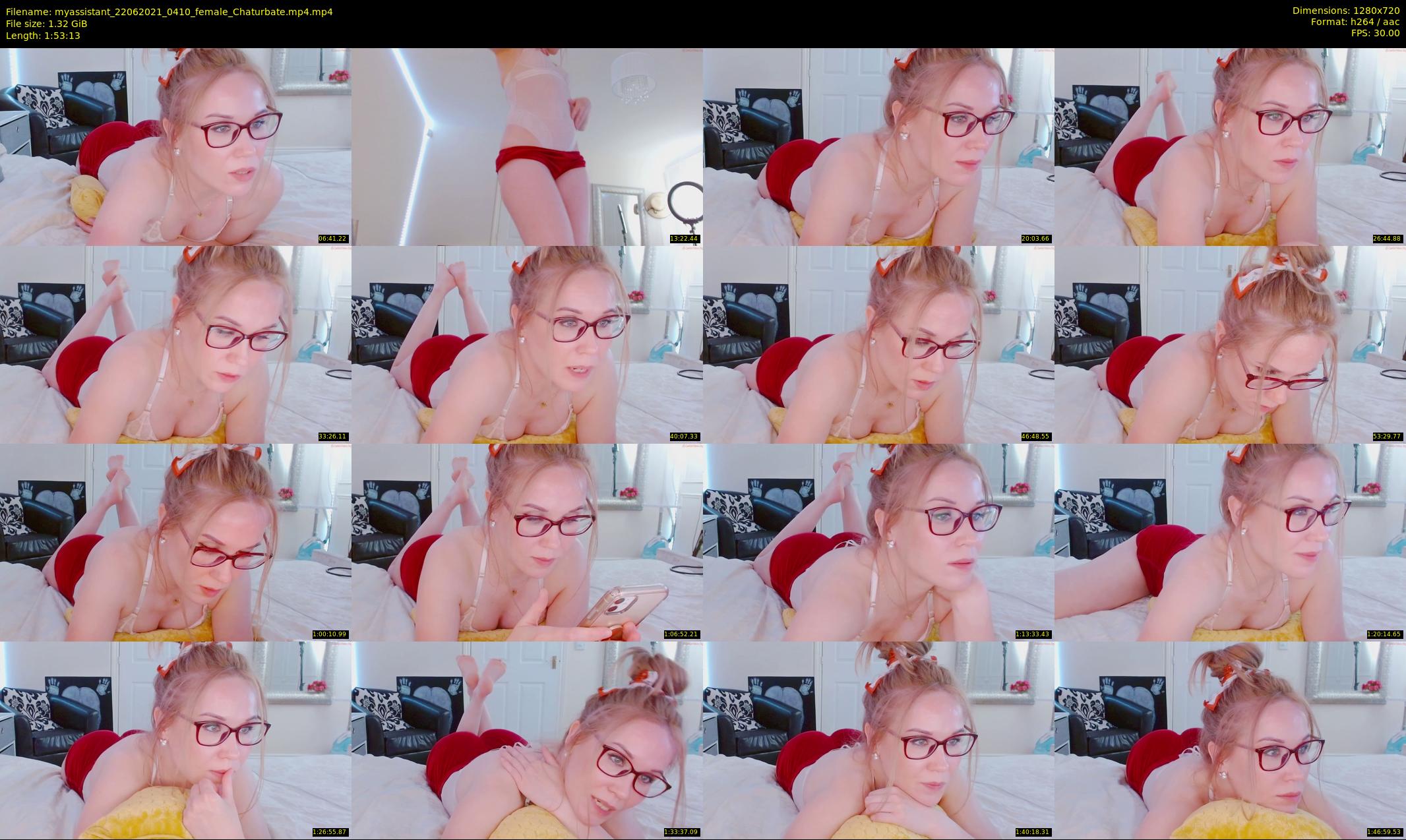 myassistant — 114 minute Chaturbate female cam show recording, 720p, Jun 22, 2021