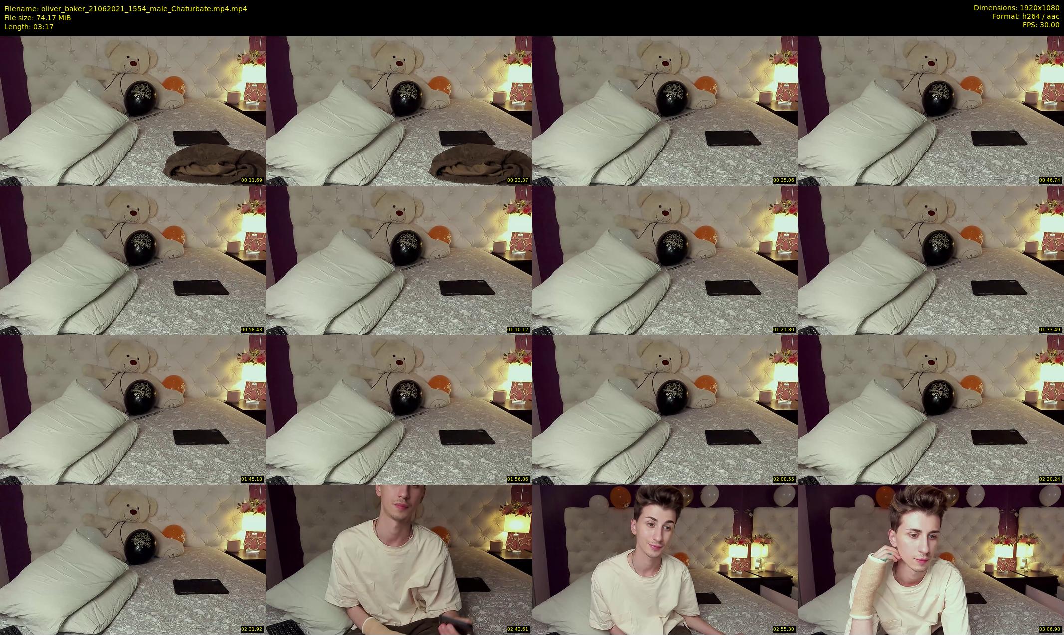 oliver_baker — 4 minute Chaturbate male cam show recording, 1080p, Jun 21, 2021