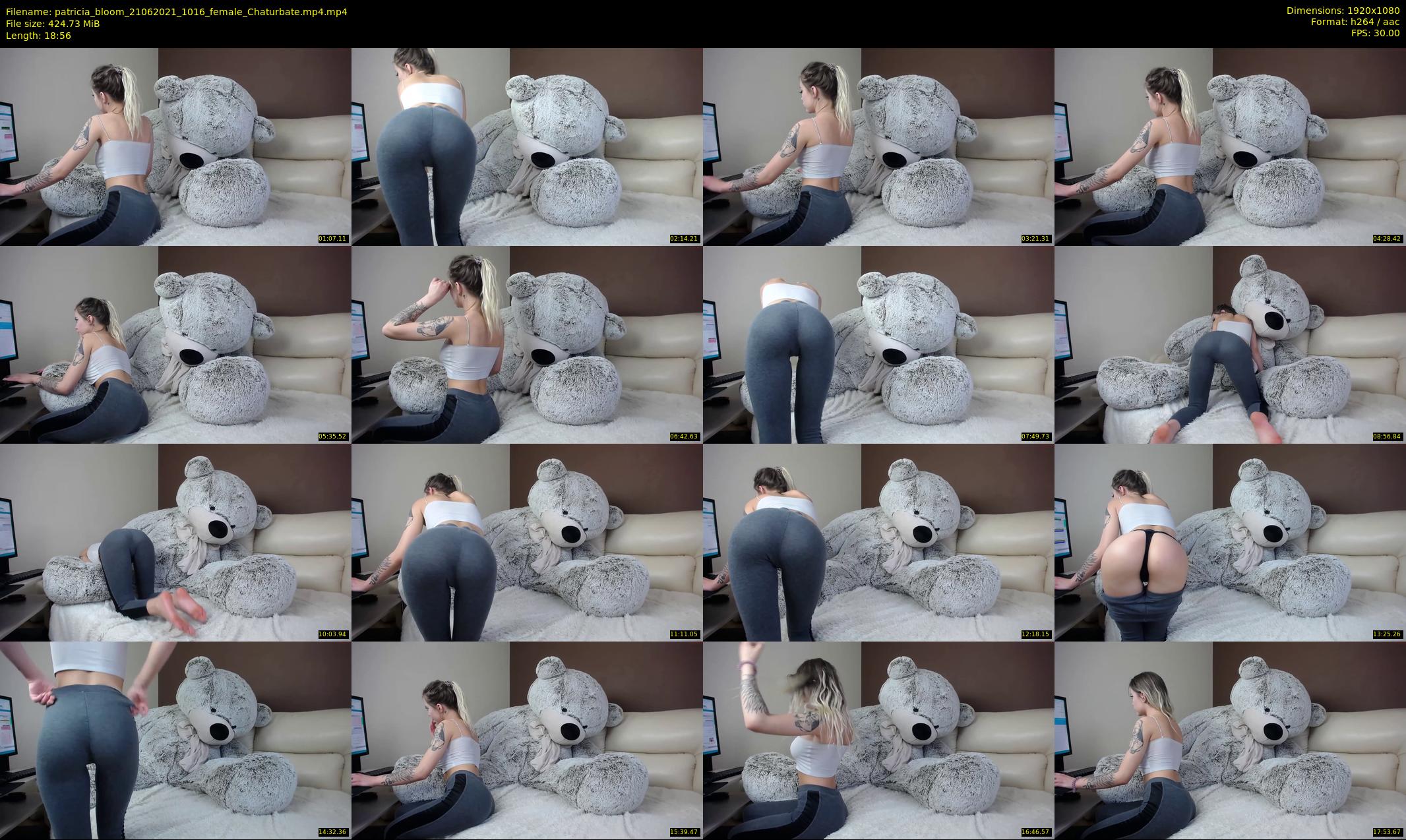 patricia_bloom — 19 minute Chaturbate female cam show recording, 1080p, Jun 21, 2021