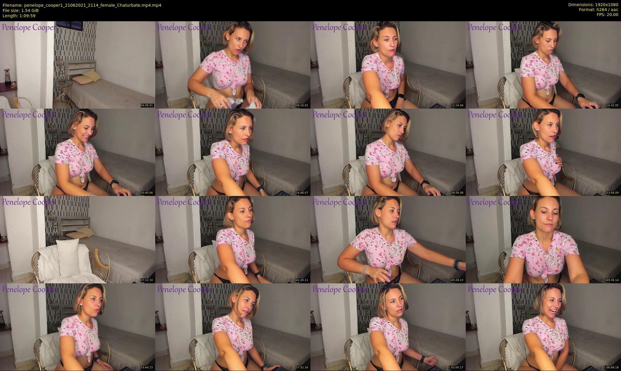 penelope_cooper1 — 70 minute Chaturbate female cam show recording, 1080p, Jun 21, 2021