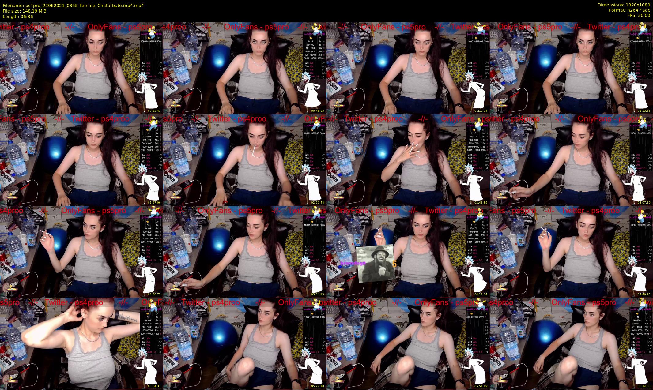 ps4pro — 7 minute Chaturbate female cam show recording, 1080p, Jun 22, 2021