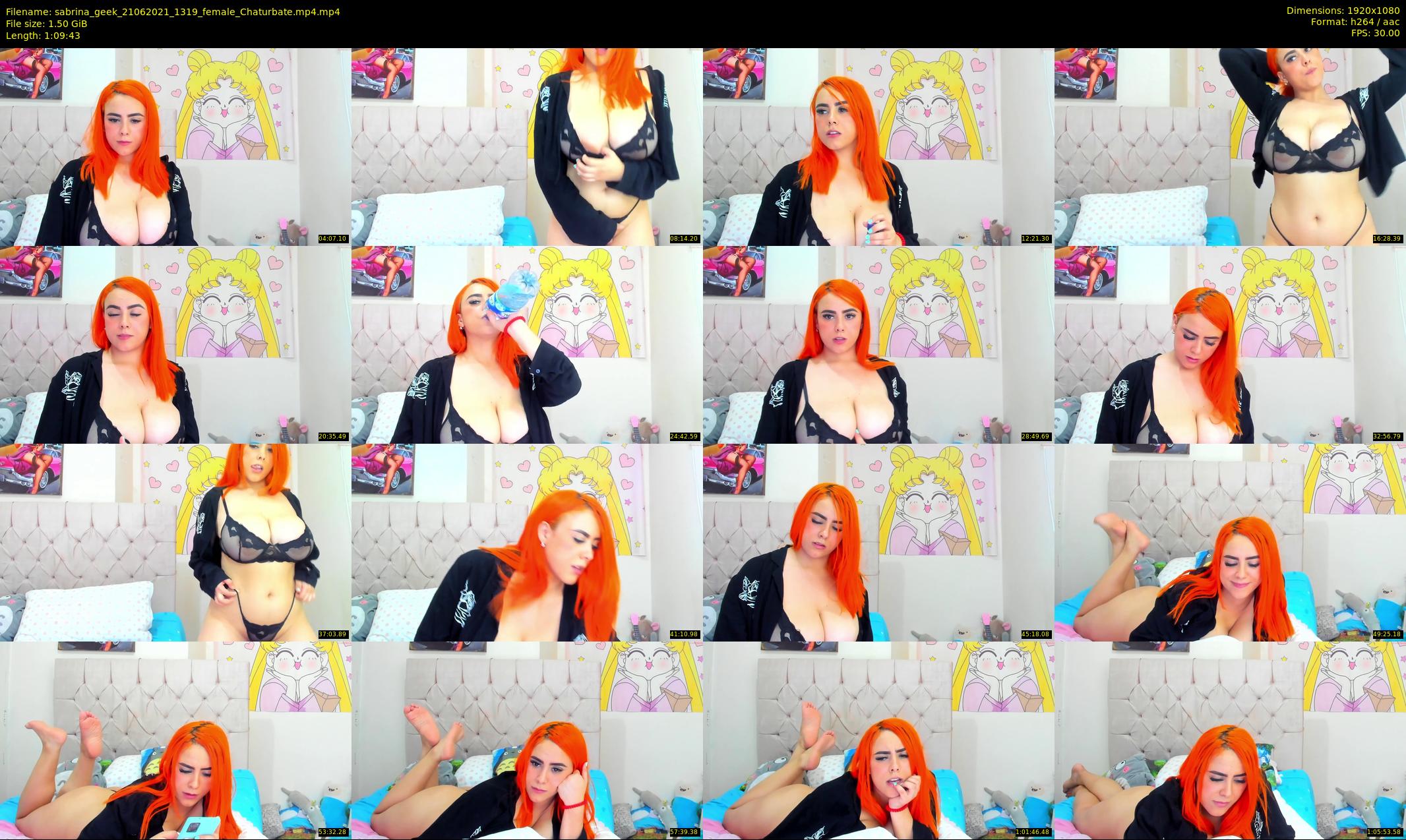 sabrina_geek — 70 minute Chaturbate female cam show recording, 1080p, Jun 21, 2021