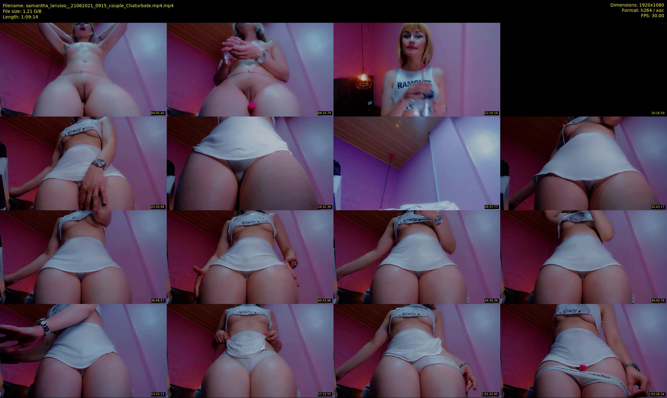 samantha_larusso_ — 70 minute Chaturbate couple cam show recording, 1080p, Jun 21, 2021