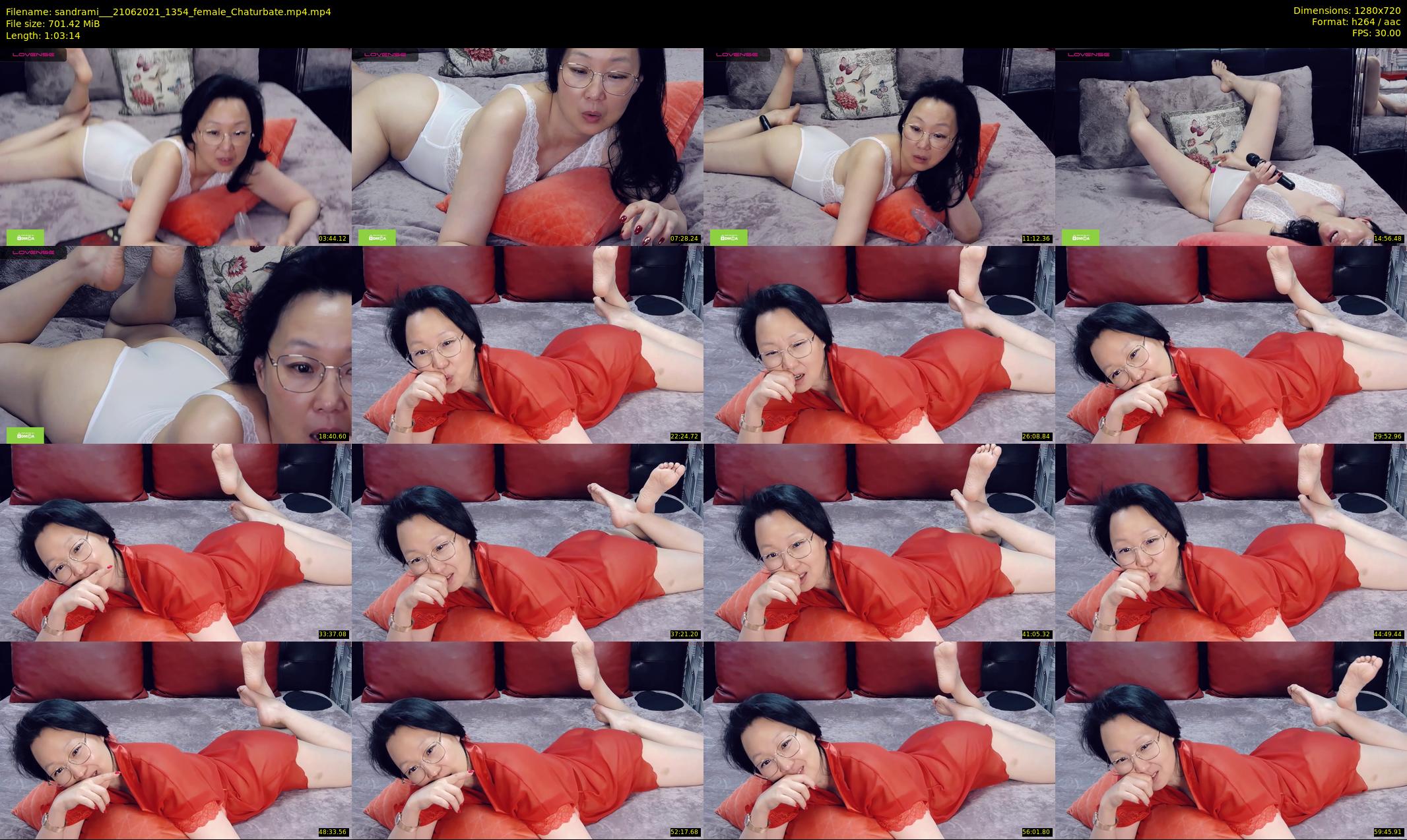 sandrami__ — 64 minute Chaturbate female cam show recording, 720p, Jun 21, 2021