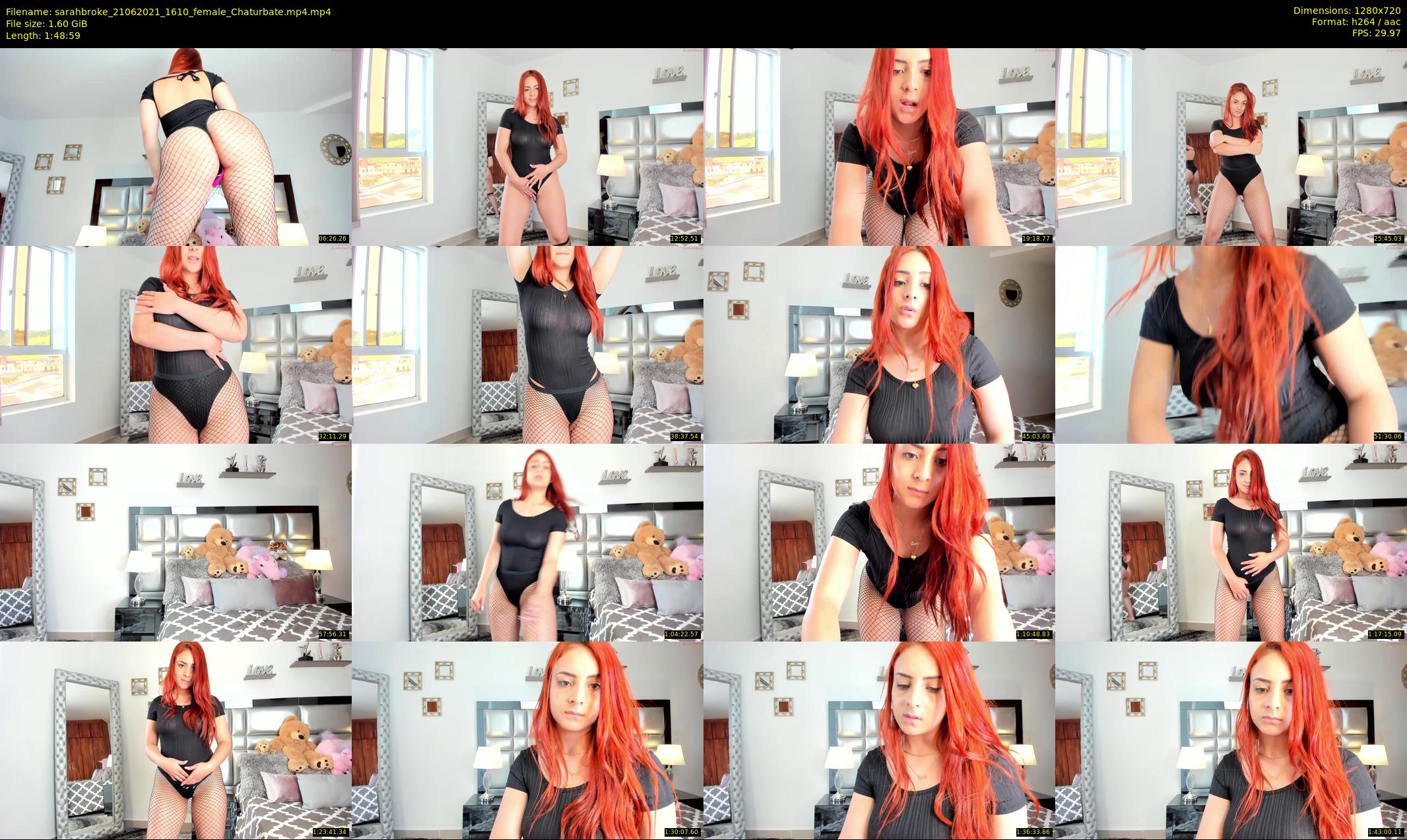 sarahbroke — 109 minute Chaturbate female cam show recording, 720p, Jun 21, 2021
