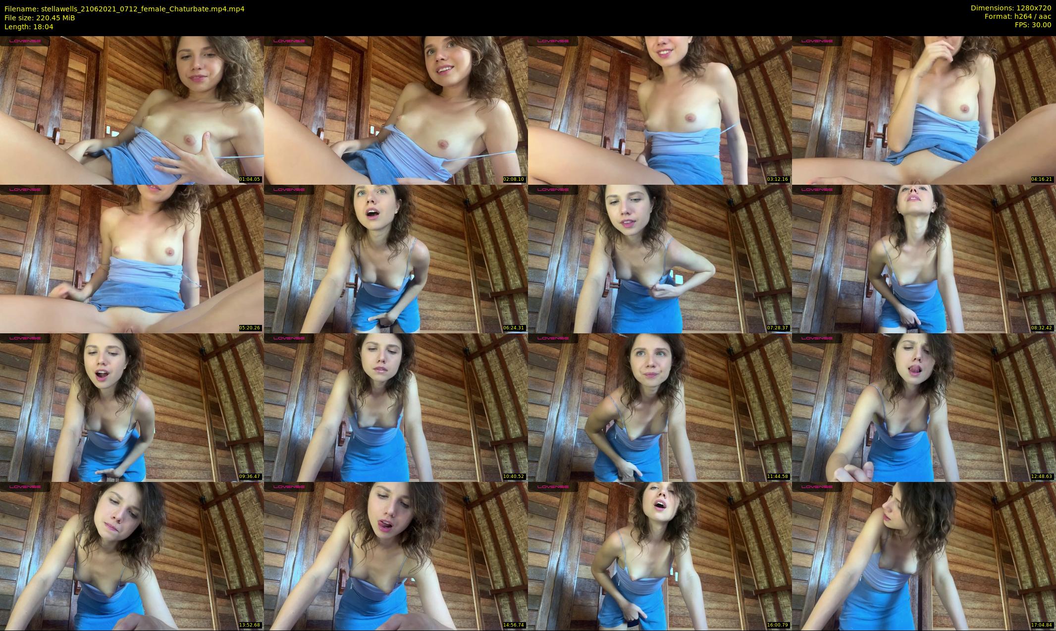 stellawells — 19 minute Chaturbate female cam show recording, 720p, Jun 21, 2021