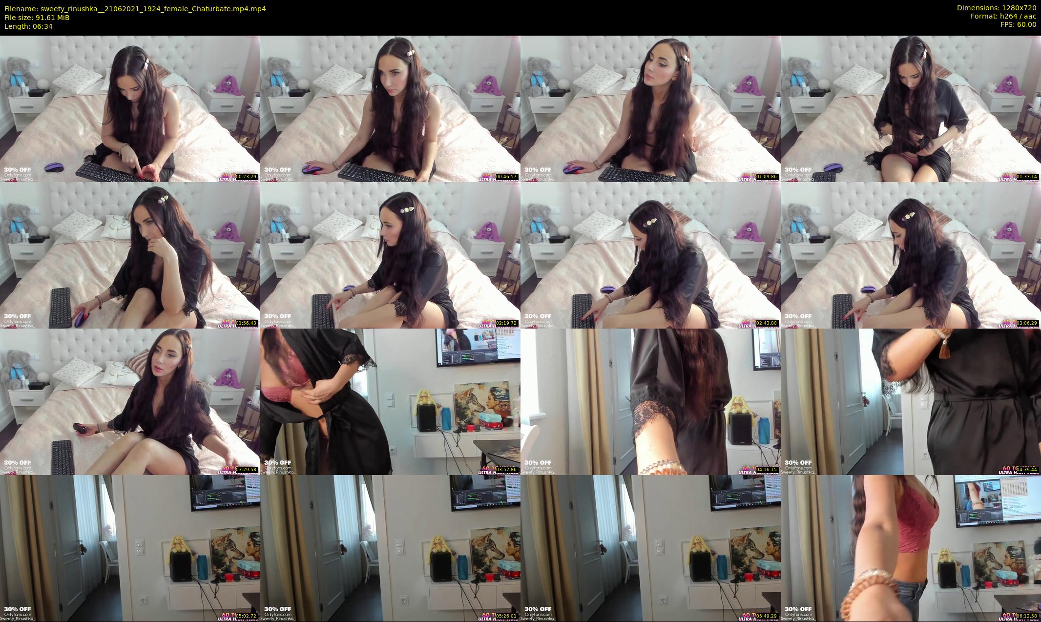 sweety_rinushka_ — 7 minute Chaturbate female cam show recording, 720p, Jun 21, 2021