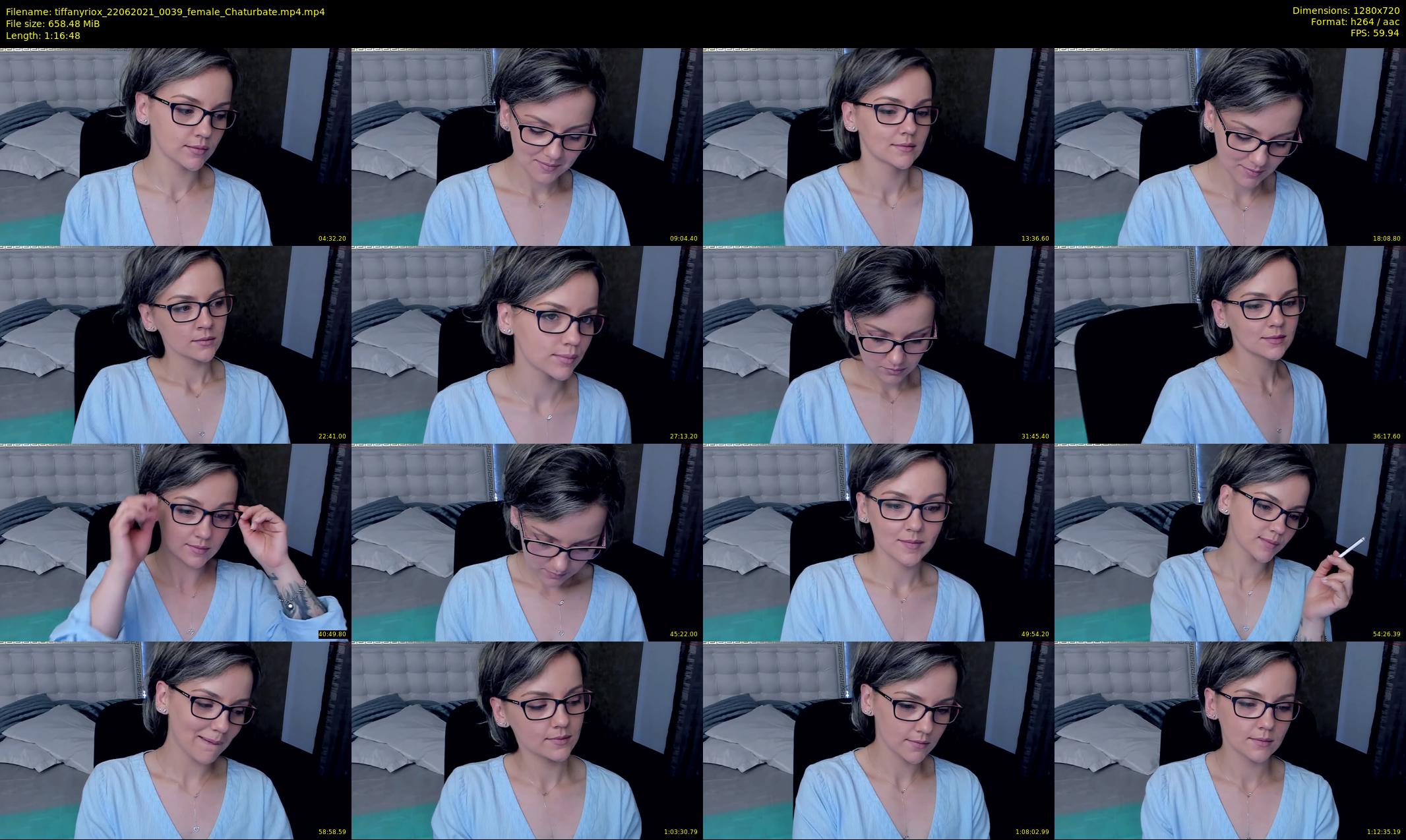tiffanyriox — 77 minute Chaturbate female cam show recording, 720p, Jun 22, 2021