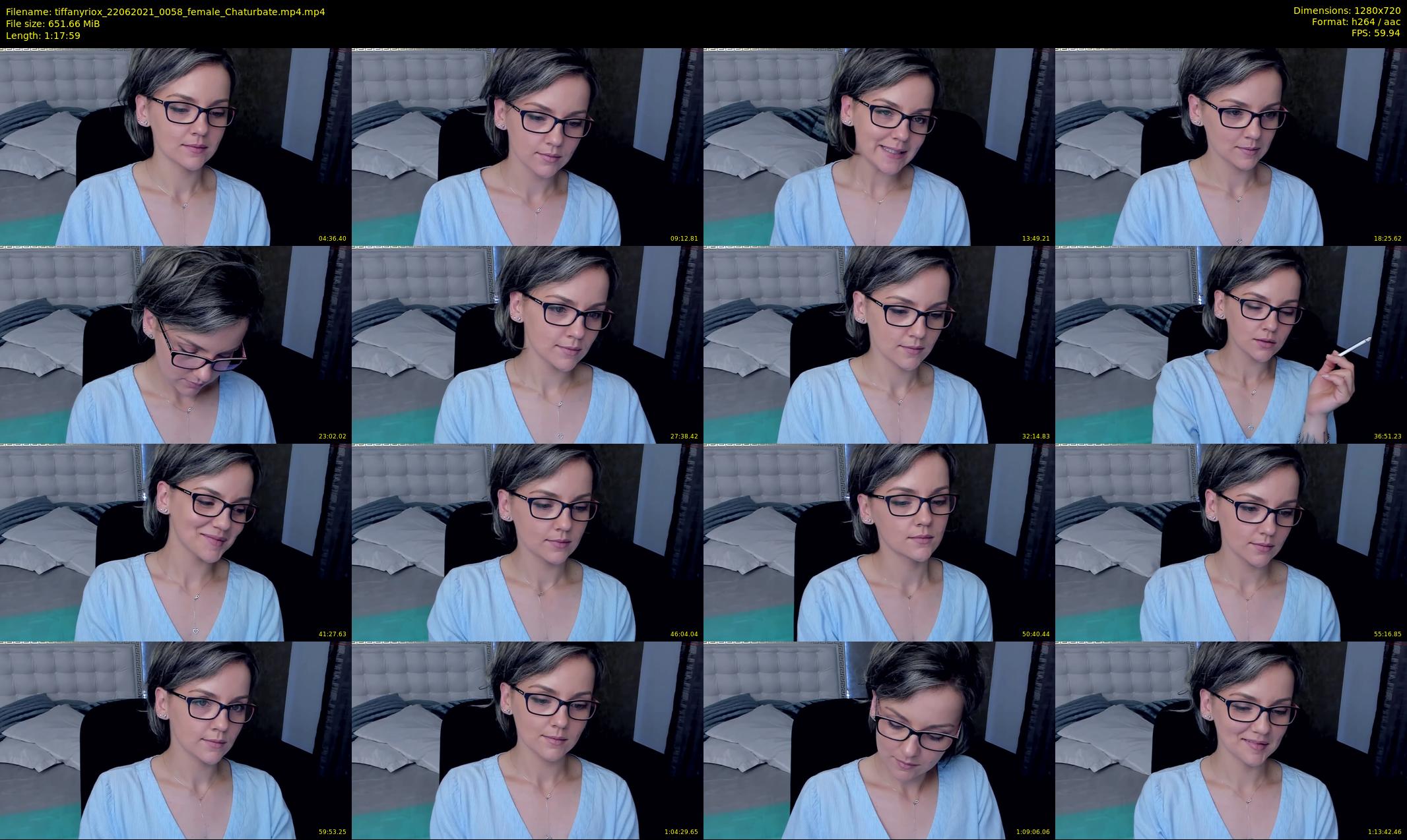 tiffanyriox — 78 minute Chaturbate female cam show recording, 720p, Jun 22, 2021