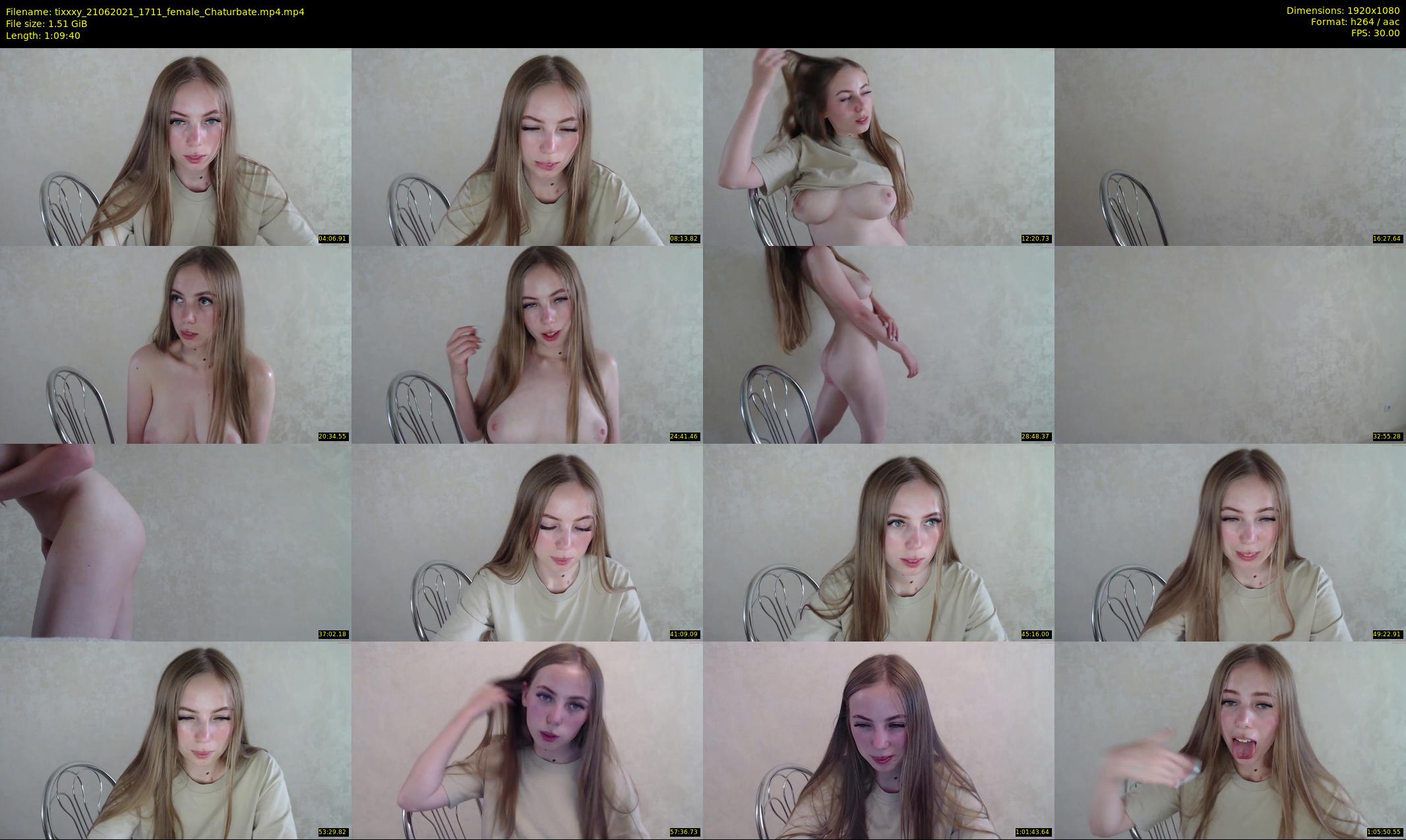 tixxxy — 70 minute Chaturbate female cam show recording, 1080p, Jun 21, 2021
