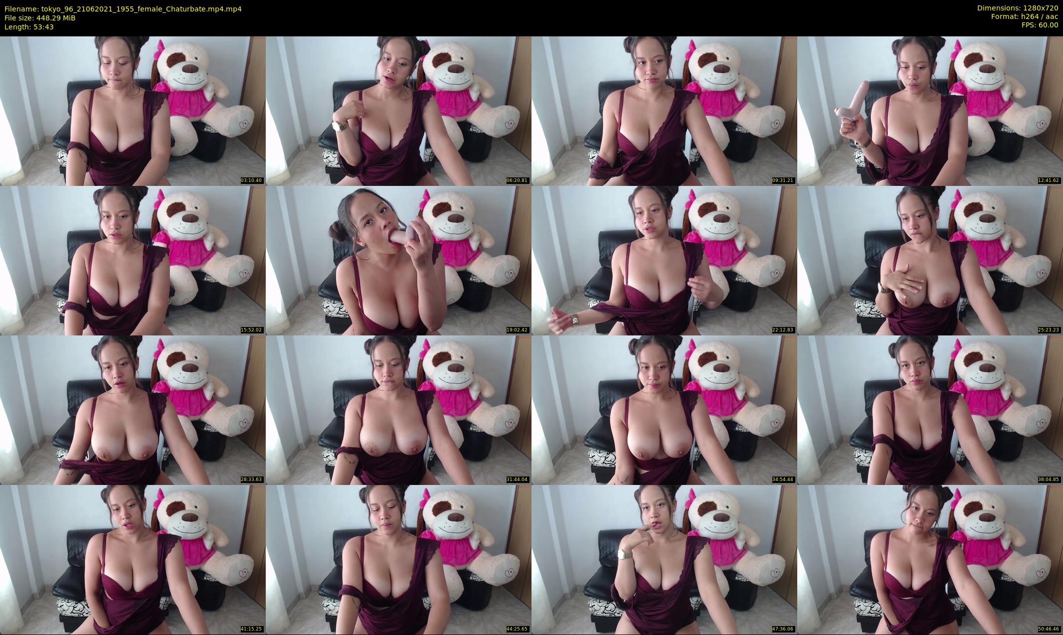 tokyo_96 — 54 minute Chaturbate female cam show recording, 720p, Jun 21, 2021