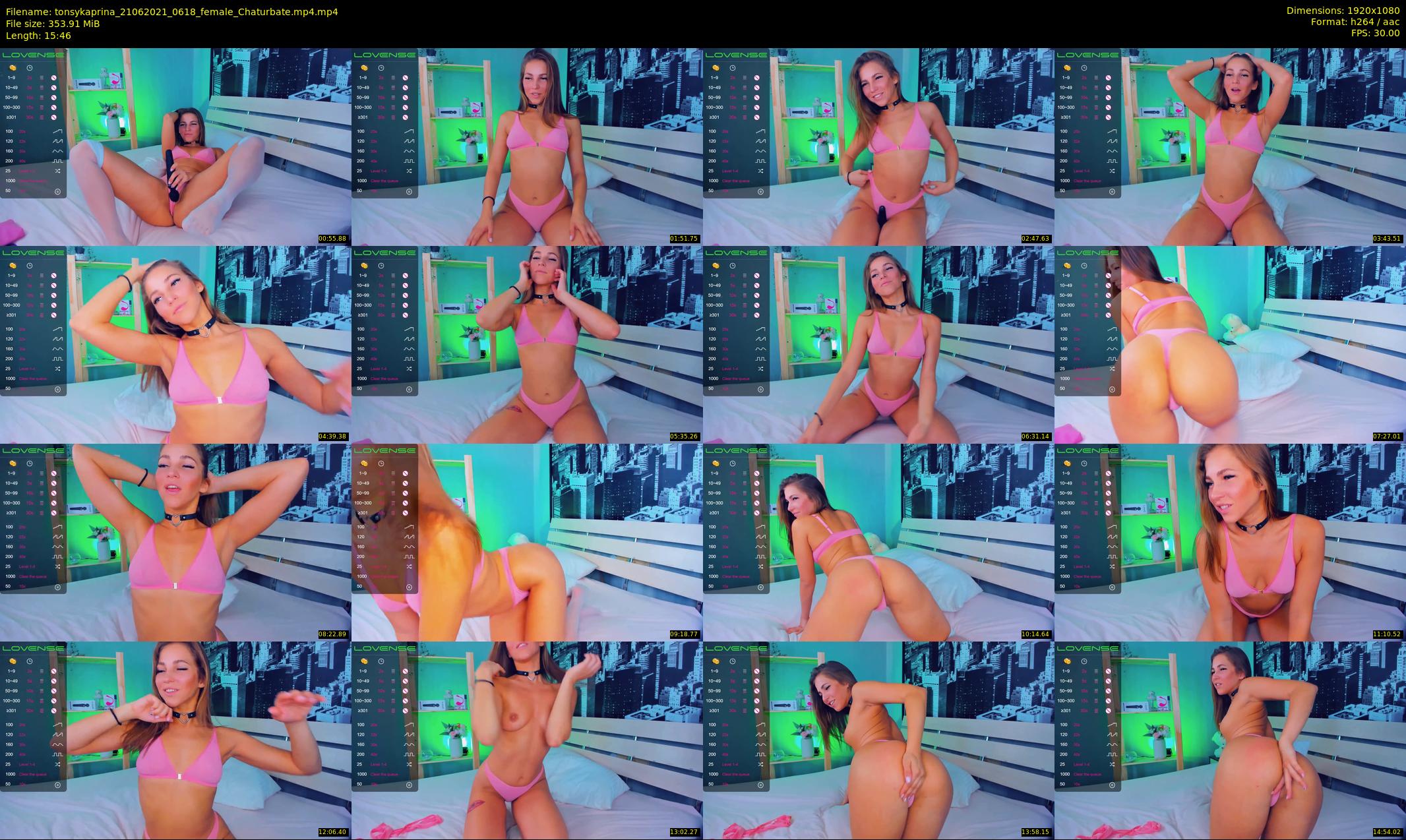 tonsykaprina — 16 minute Chaturbate couple cam show recording, 1080p, Jun 21, 2021