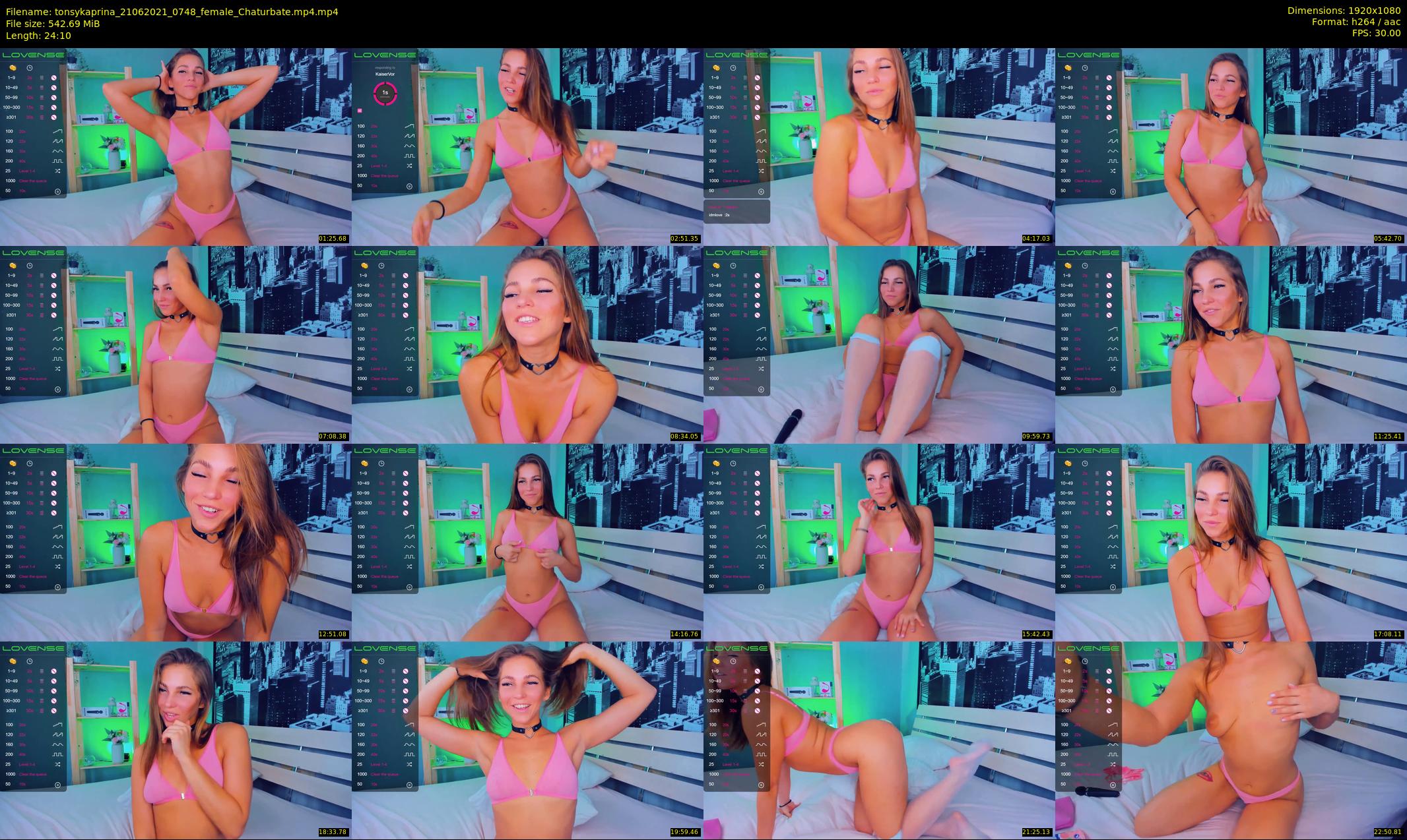 tonsykaprina — 25 minute Chaturbate couple cam show recording, 1080p, Jun 21, 2021