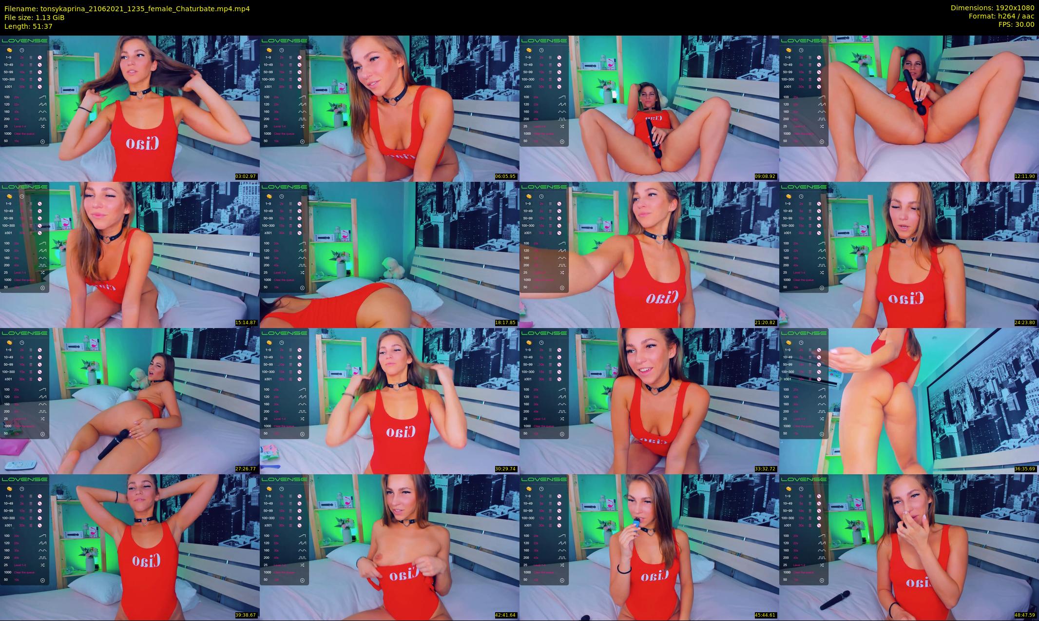 tonsykaprina — 52 minute Chaturbate couple cam show recording, 1080p, Jun 21, 2021