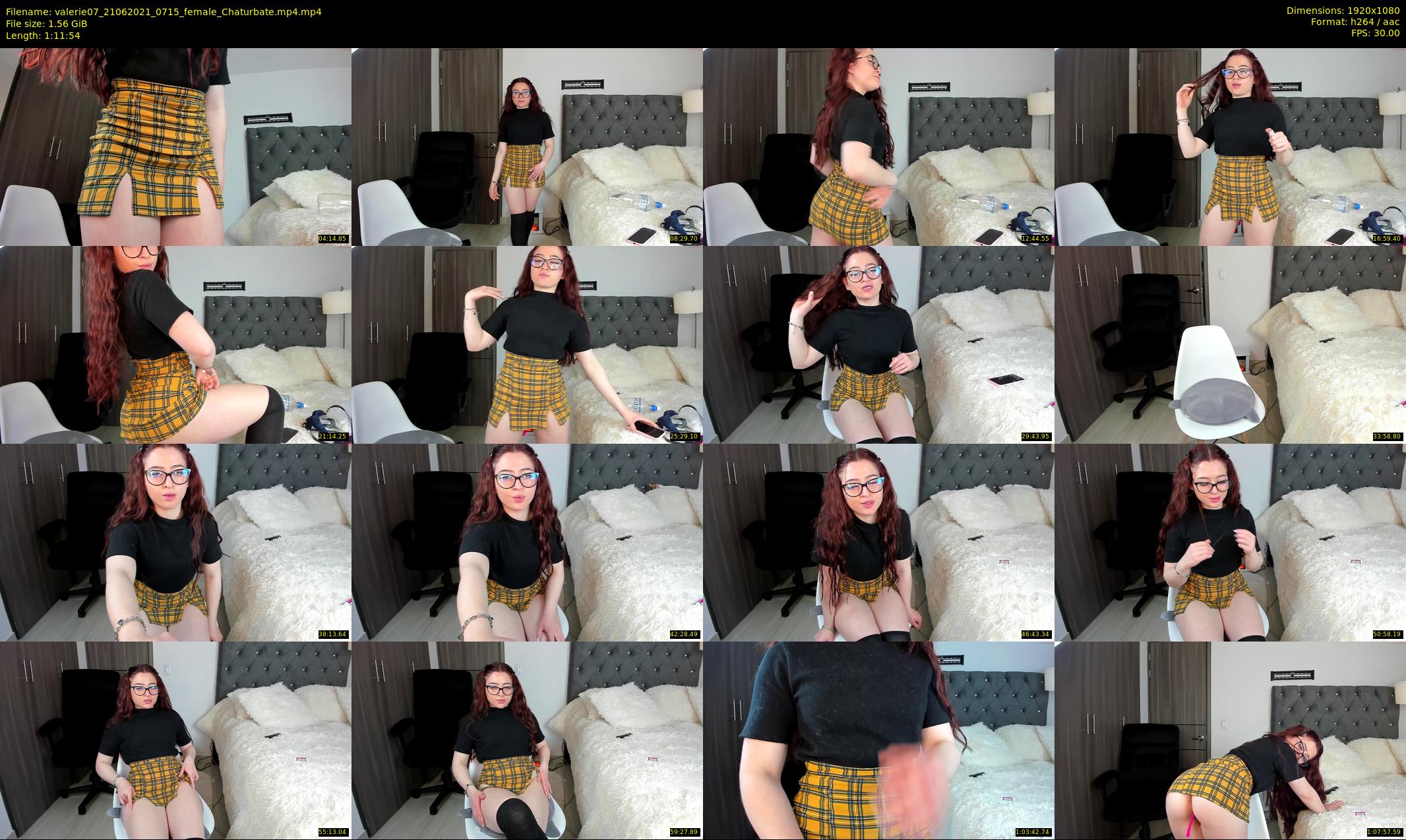 valerie07 — 72 minute Chaturbate female cam show recording, 1080p, Jun 21, 2021