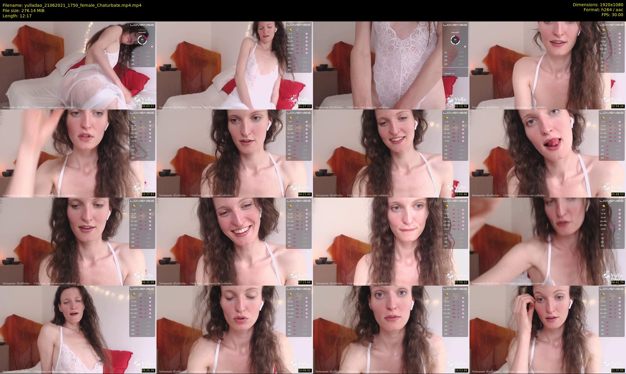 yulladao — 13 minute Chaturbate female cam show recording, 1080p, Jun 21, 2021