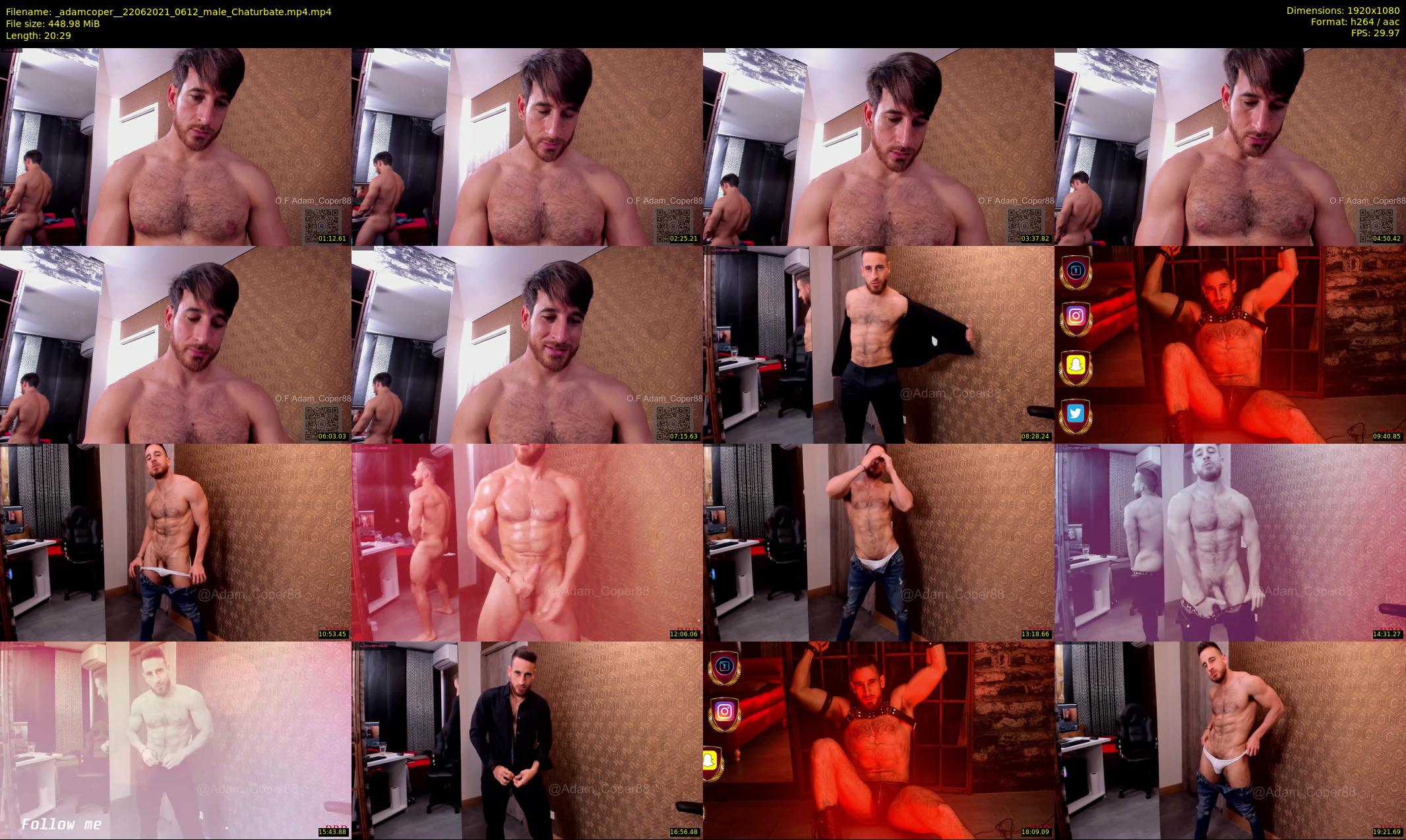 _adamcoper_ — 21 minute Chaturbate male cam show recording, 1080p, Jun 22, 2021