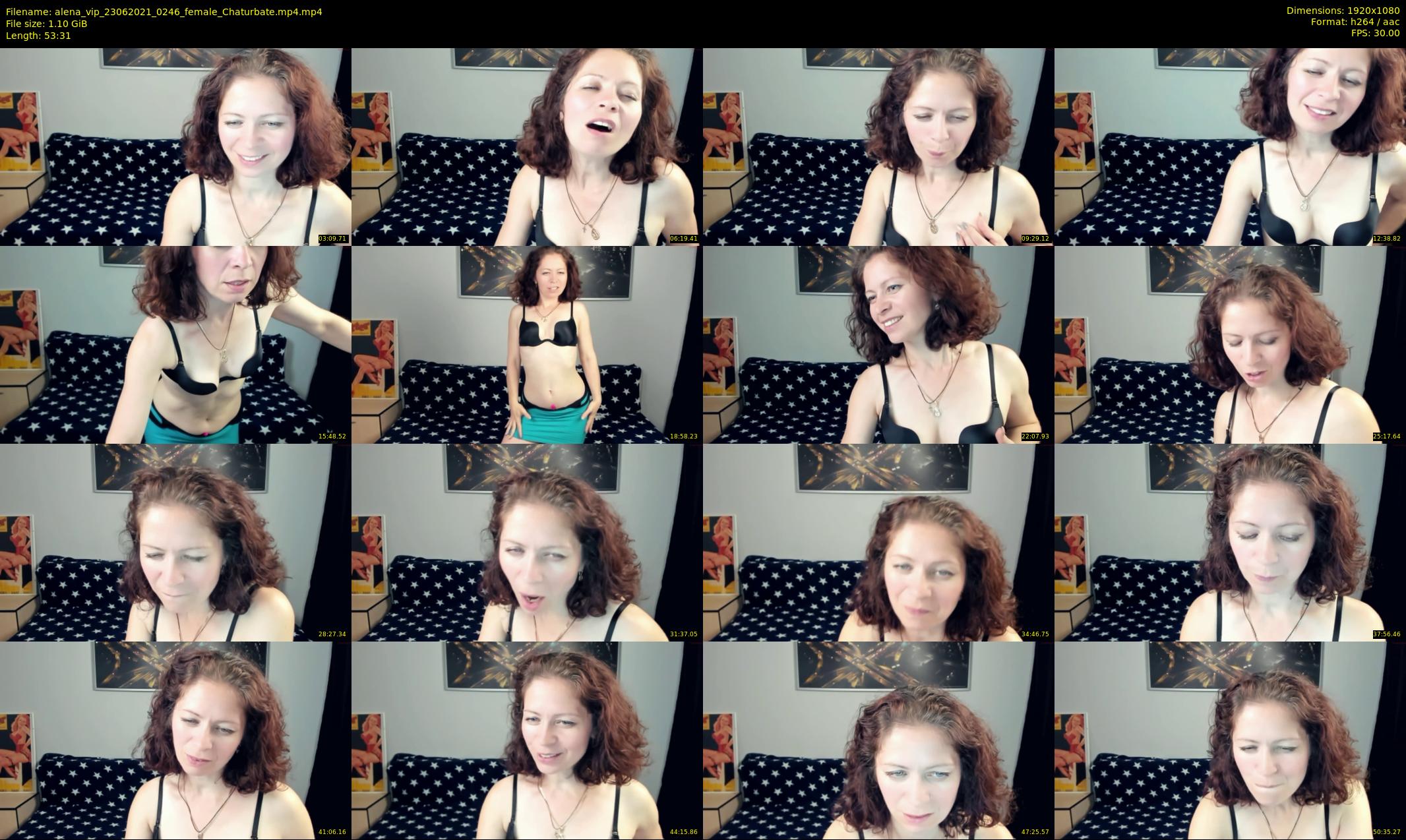 alena_vip — 54 minute Chaturbate female cam show recording, 1080p, Jun 23, 2021