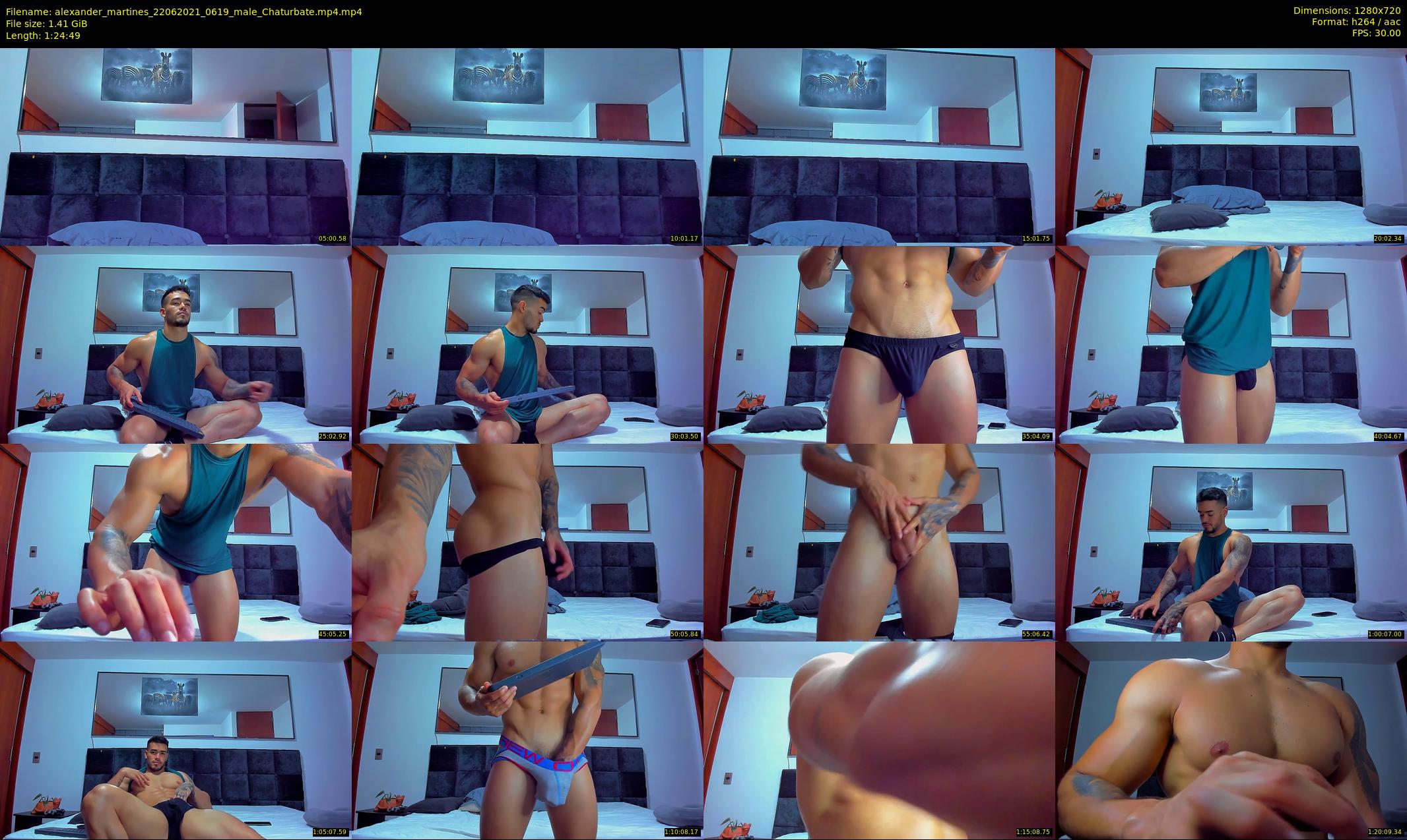 alexander_martines — 85 minute Chaturbate male cam show recording, 720p, Jun 22, 2021