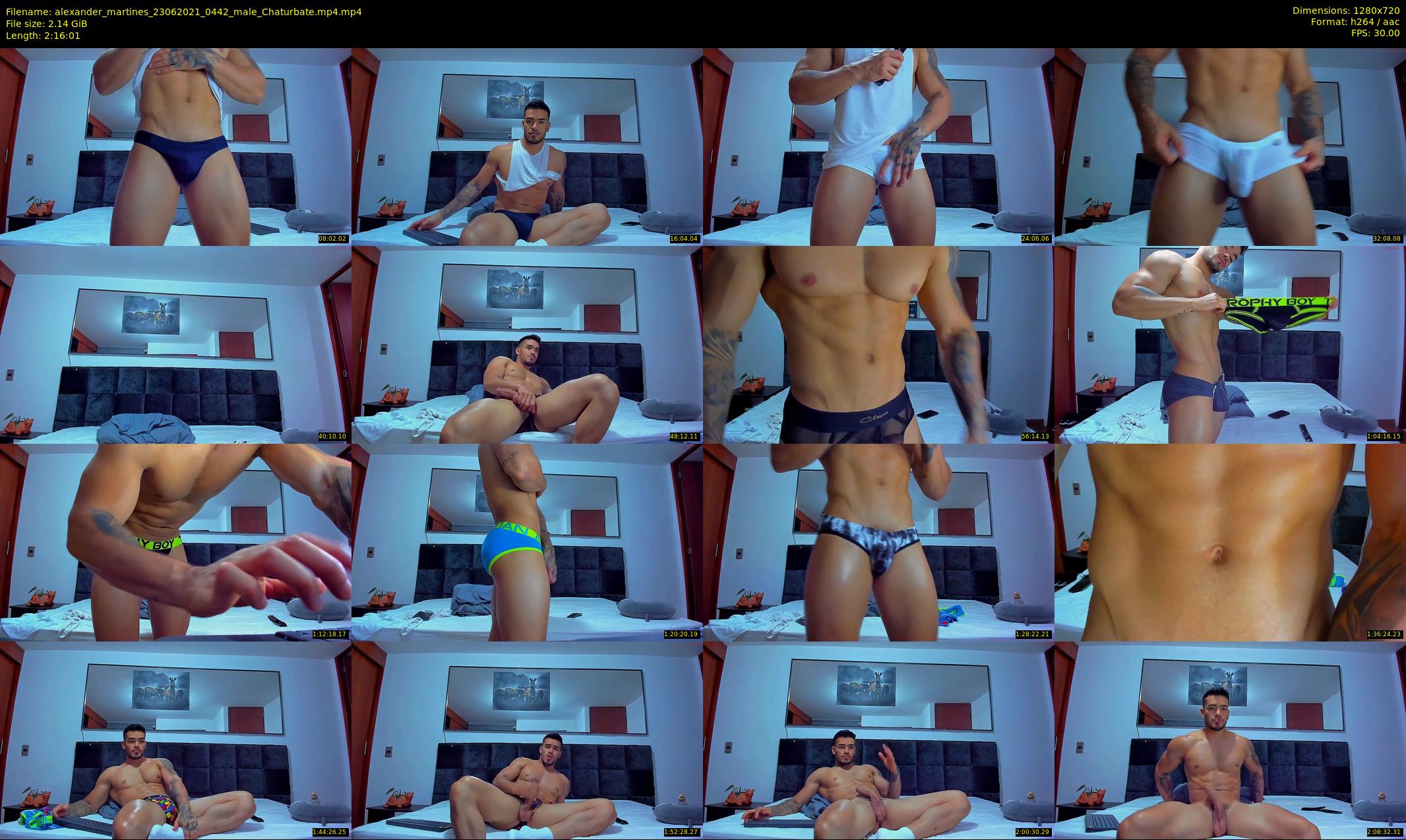 alexander_martines — 137 minute Chaturbate male cam show recording, 720p, Jun 23, 2021