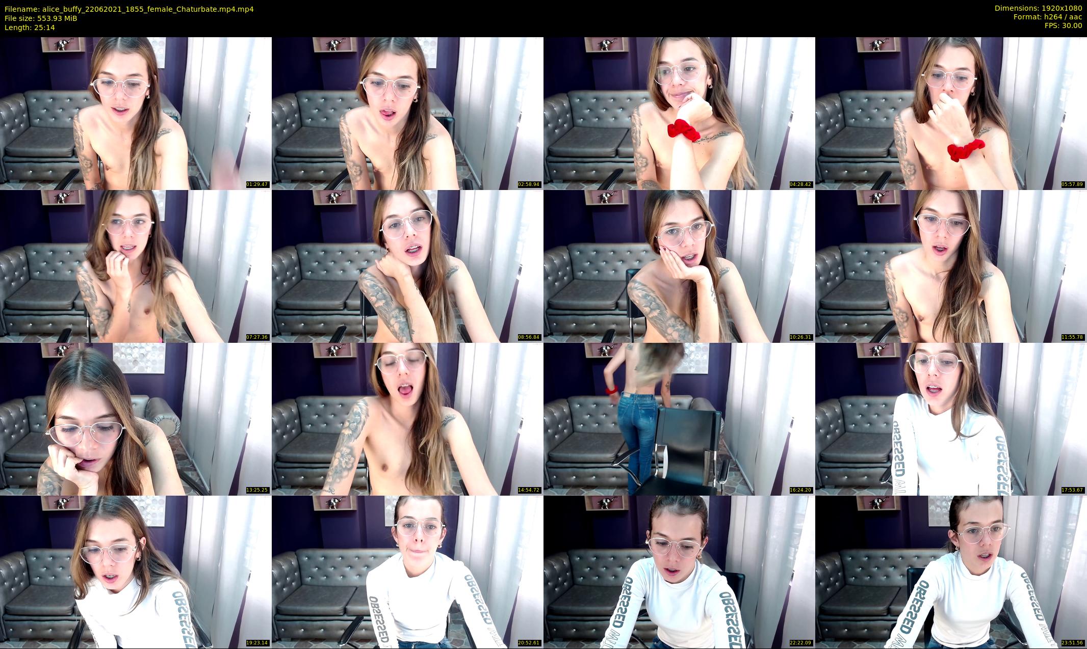 alice_buffy — 26 minute Chaturbate female cam show recording, 1080p, Jun 22, 2021