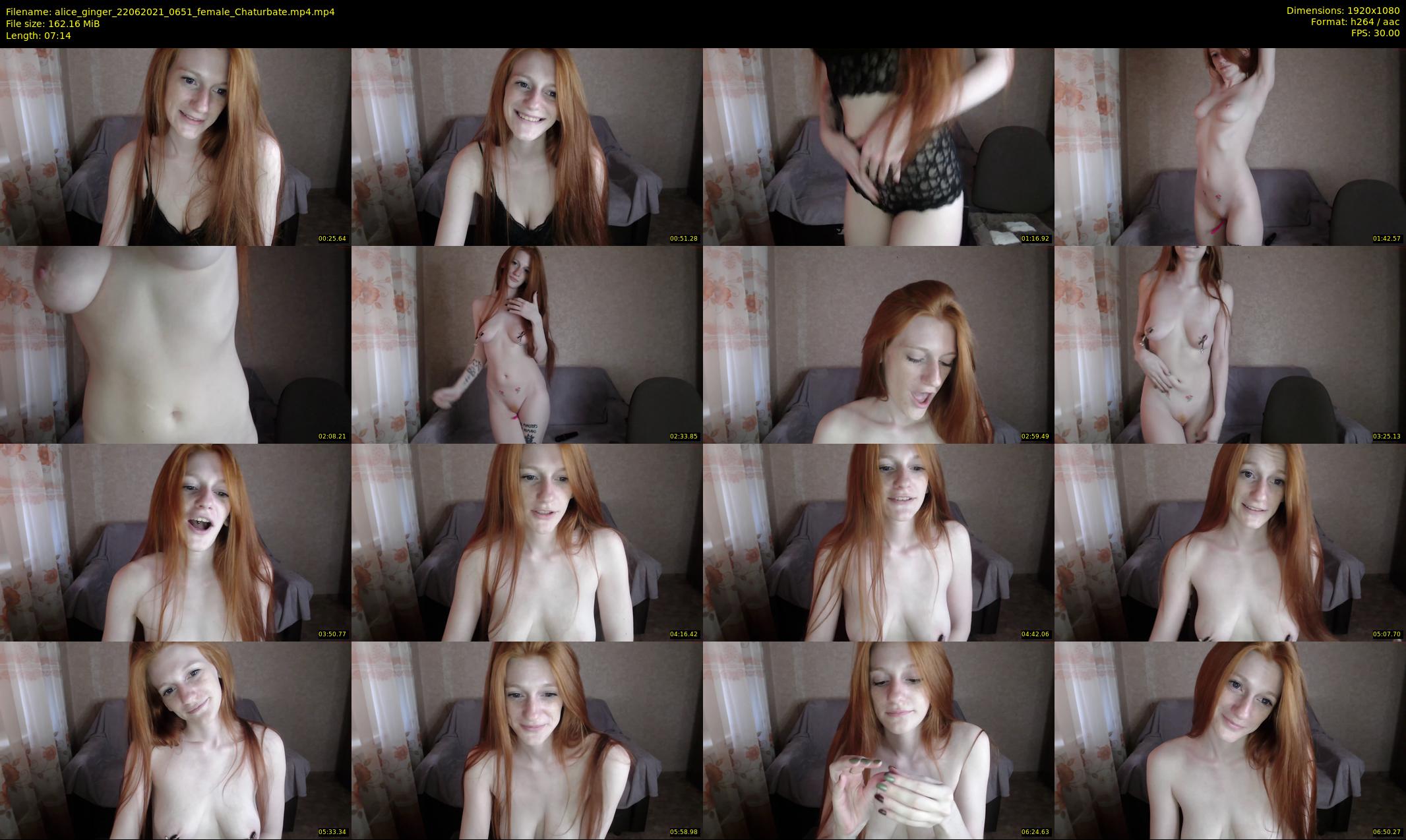alice_ginger — 8 minute Chaturbate female cam show recording, 1080p, Jun 22, 2021