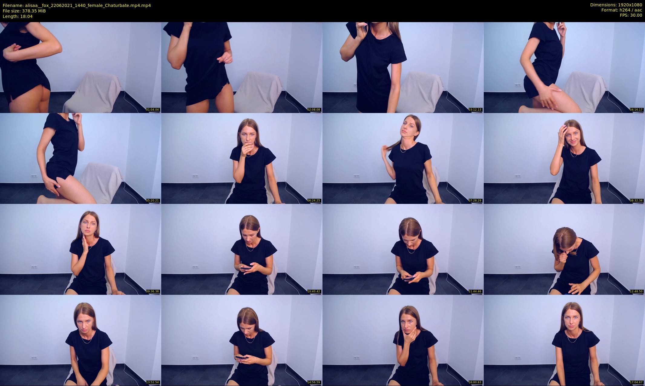 alisaa__fox — 19 minute Chaturbate female cam show recording, 1080p, Jun 22, 2021
