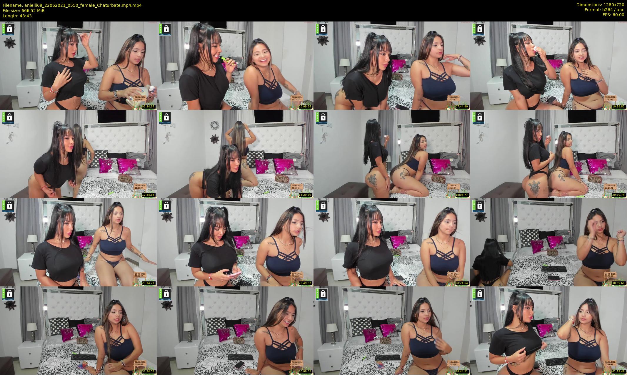 anielli69 — 44 minute Chaturbate female cam show recording, 720p, Jun 22, 2021