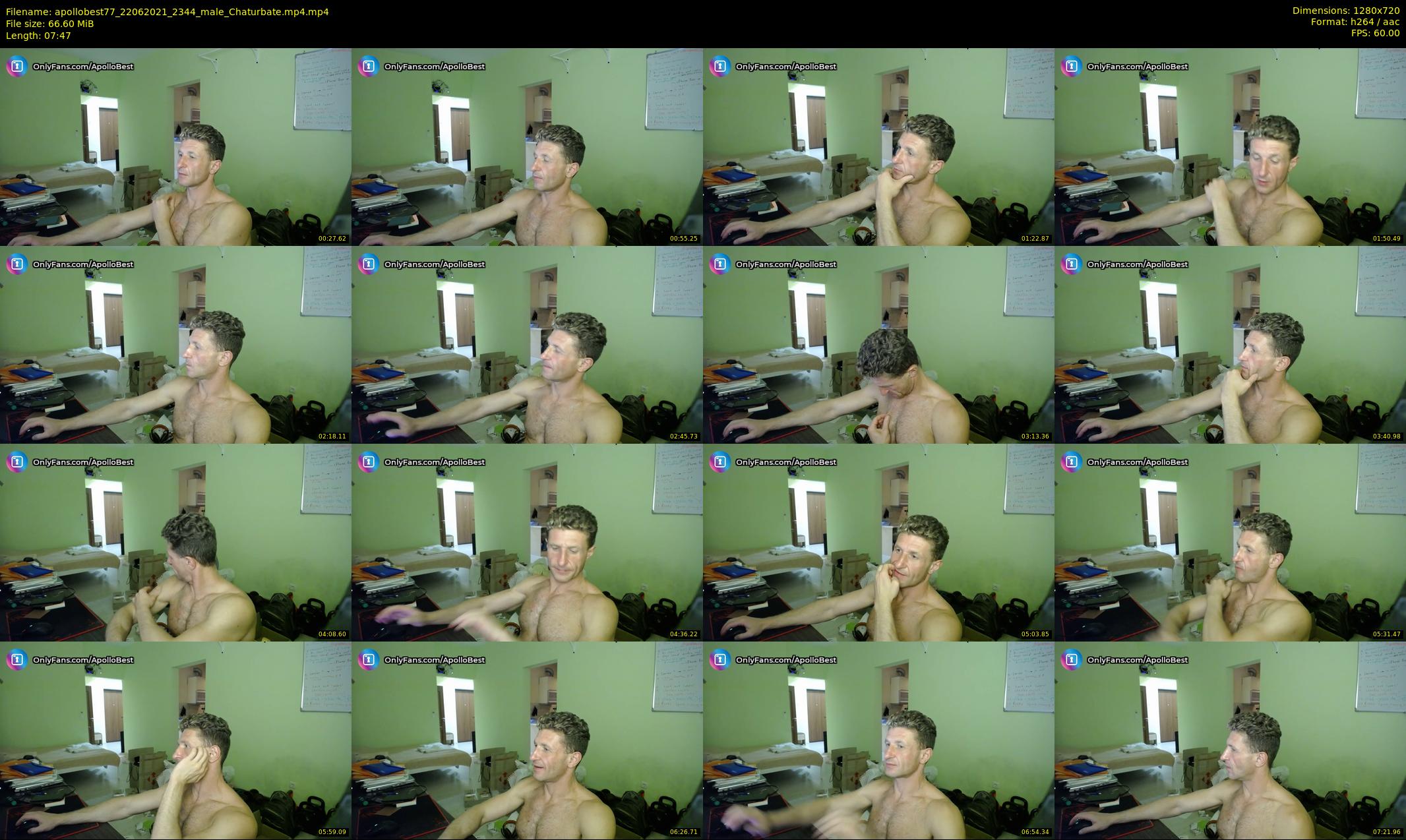 apollobest77 — 8 minute Chaturbate male cam show recording, 720p, Jun 22, 2021