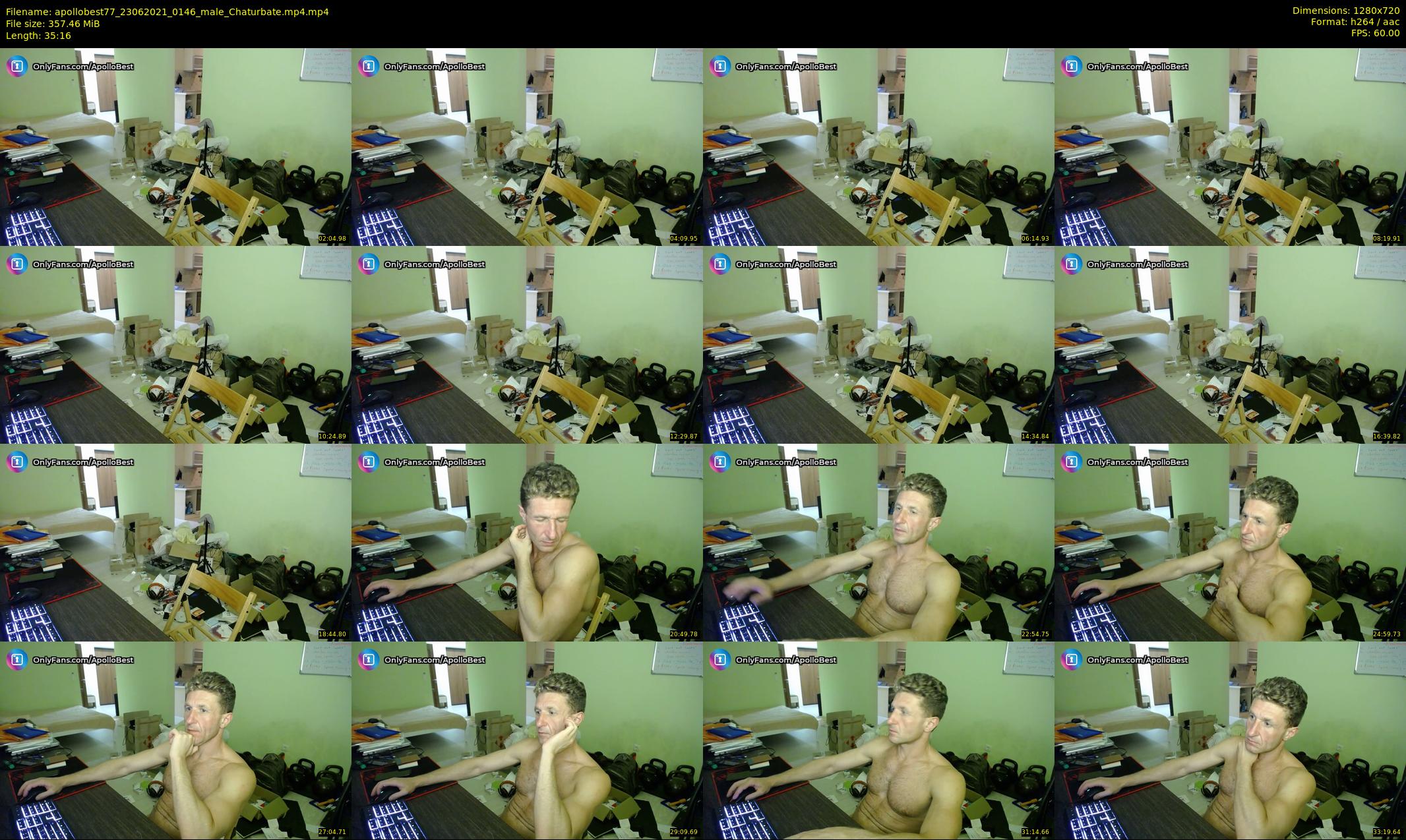 apollobest77 — 36 minute Chaturbate male cam show recording, 720p, Jun 23, 2021