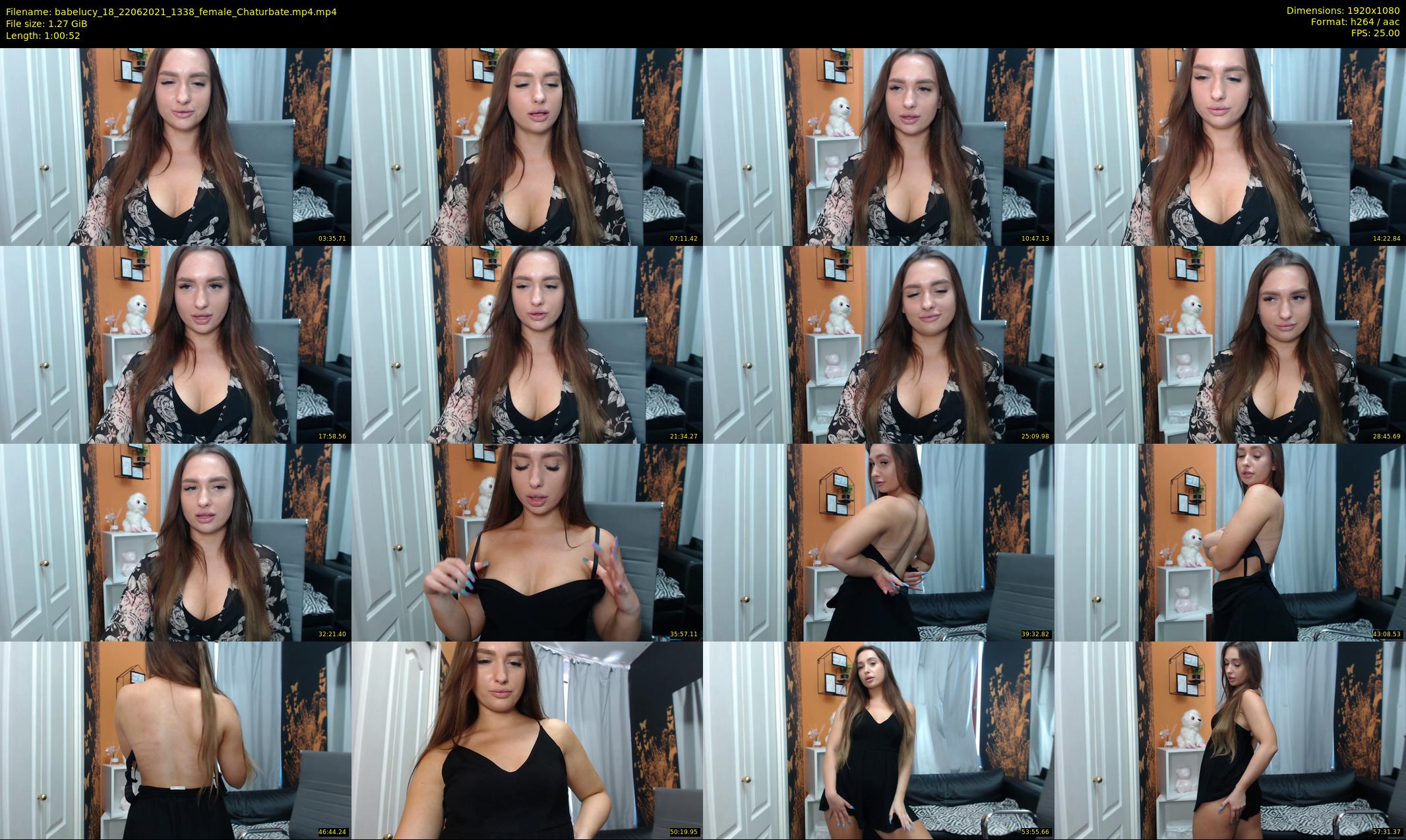 babelucy_18 — 61 minute Chaturbate female cam show recording, 1080p, Jun 22, 2021