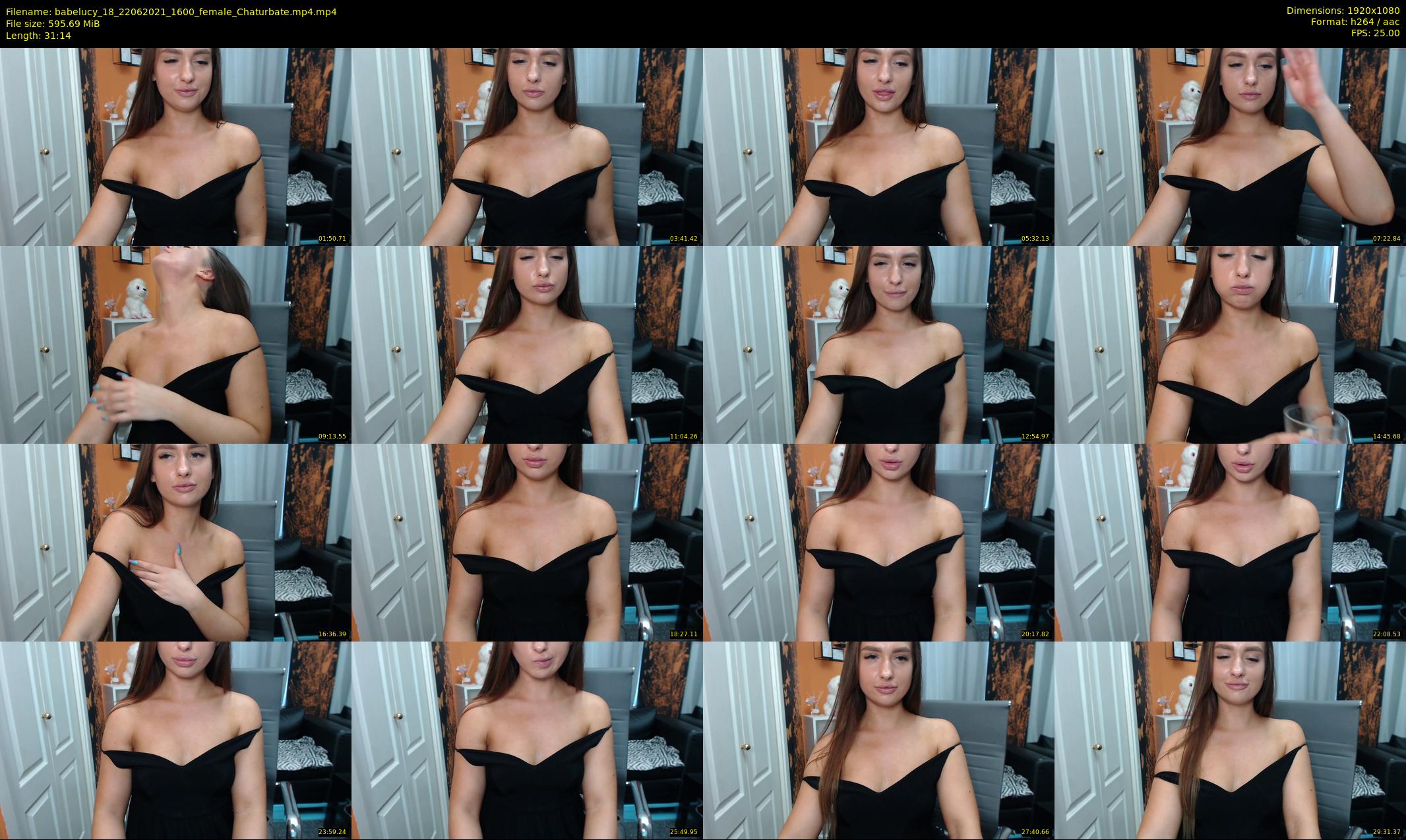babelucy_18 — 32 minute Chaturbate female cam show recording, 1080p, Jun 22, 2021