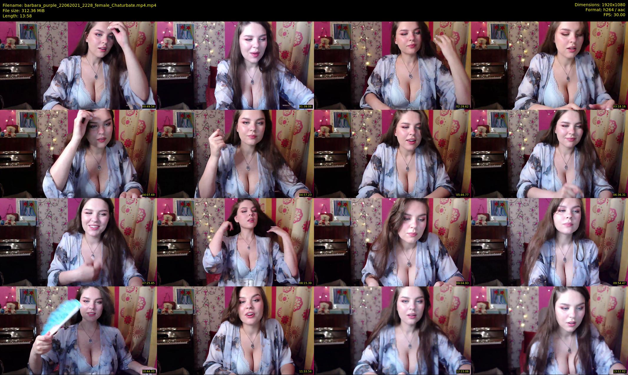 barbara_purple — 14 minute Chaturbate female cam show recording, 1080p, Jun 22, 2021