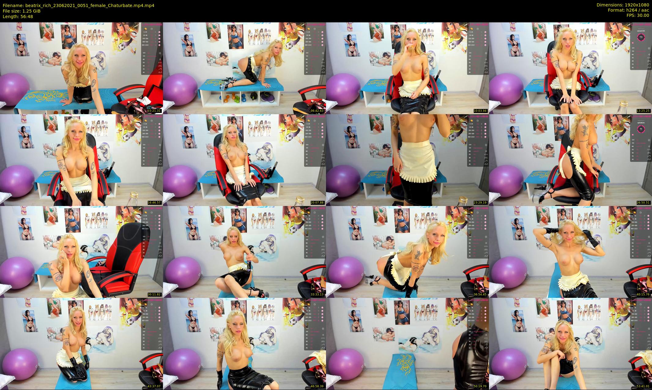 beatrix_rich — 57 minute Chaturbate female cam show recording, 1080p, Jun 23, 2021