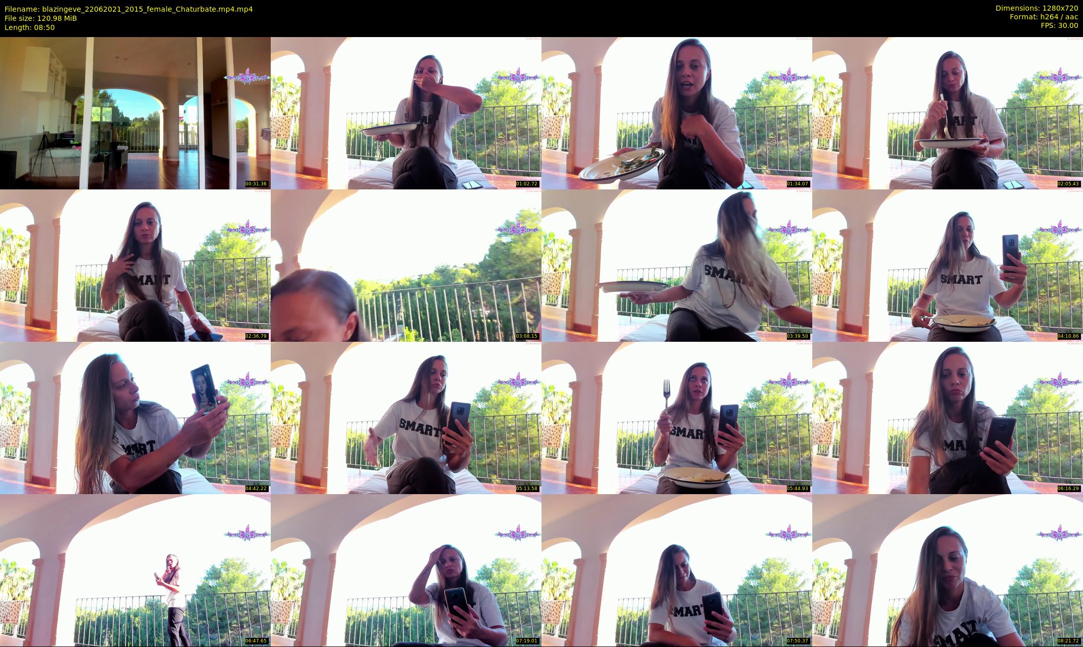 blazingeve — 9 minute Chaturbate female cam show recording, 720p, Jun 22, 2021