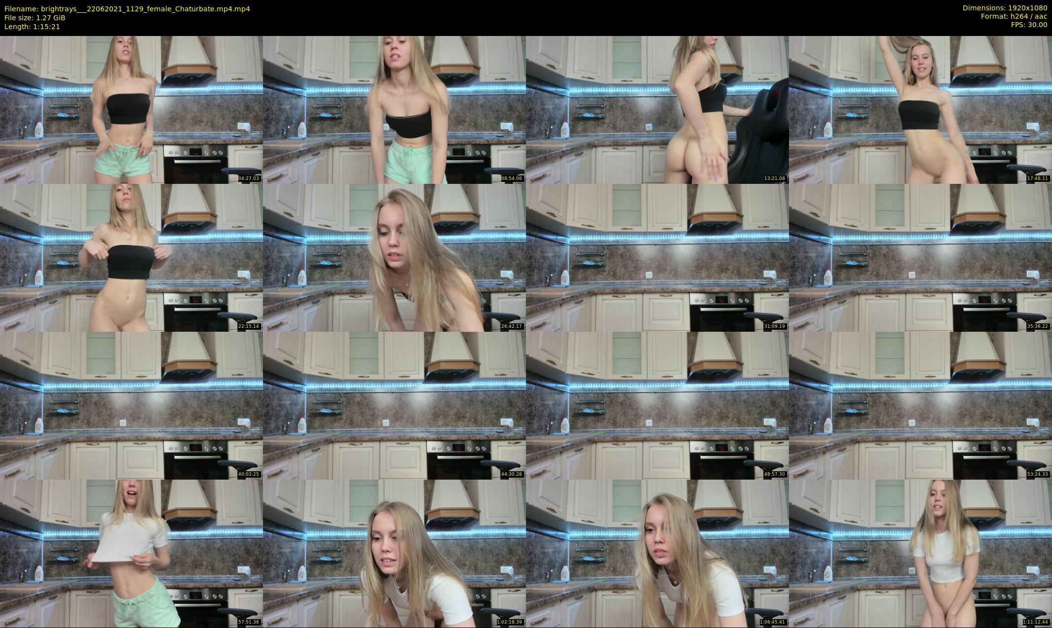 brightrays__ — 76 minute Chaturbate female cam show recording, 1080p, Jun 22, 2021