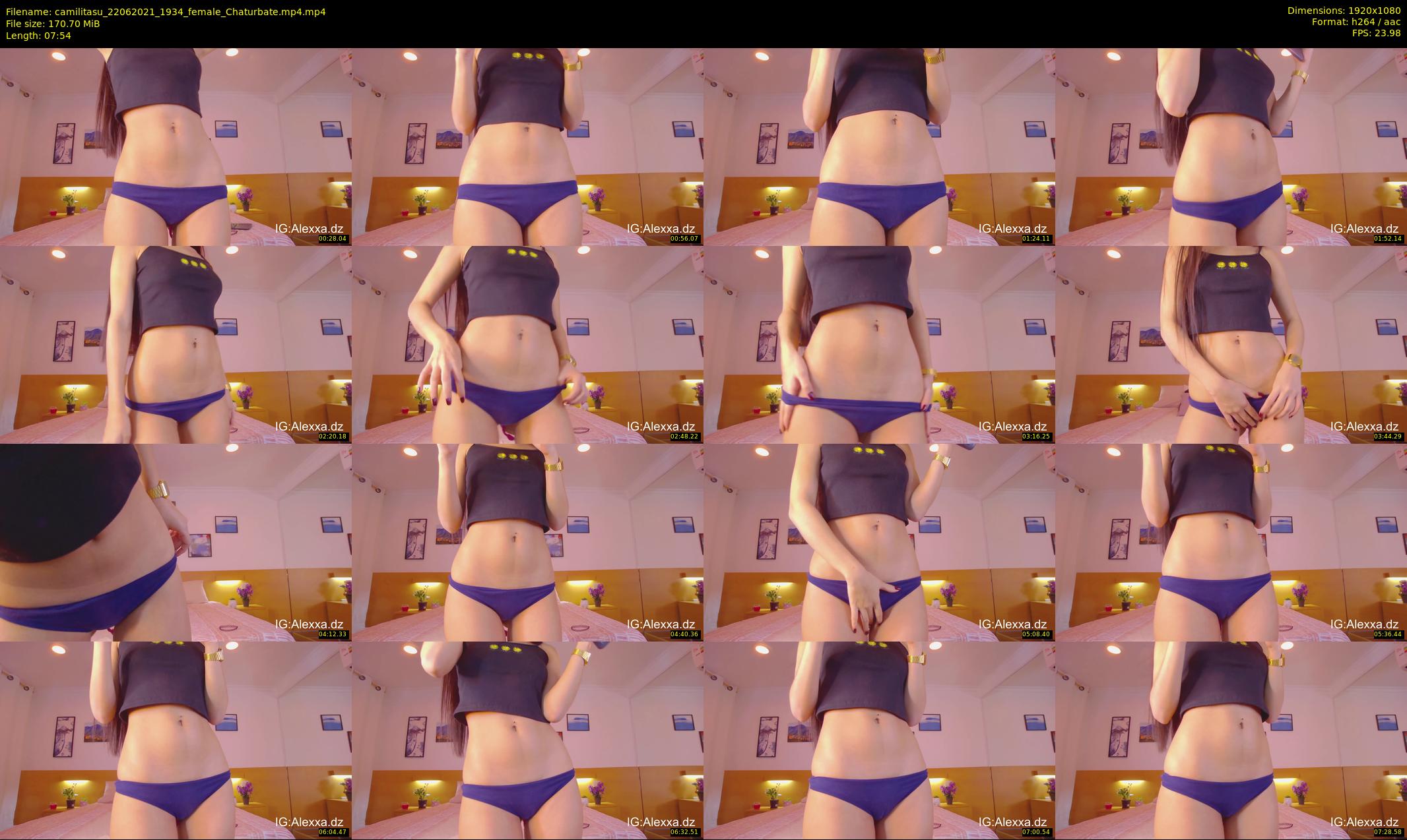 camilitasu — 8 minute Chaturbate female cam show recording, 1080p, Jun 22, 2021