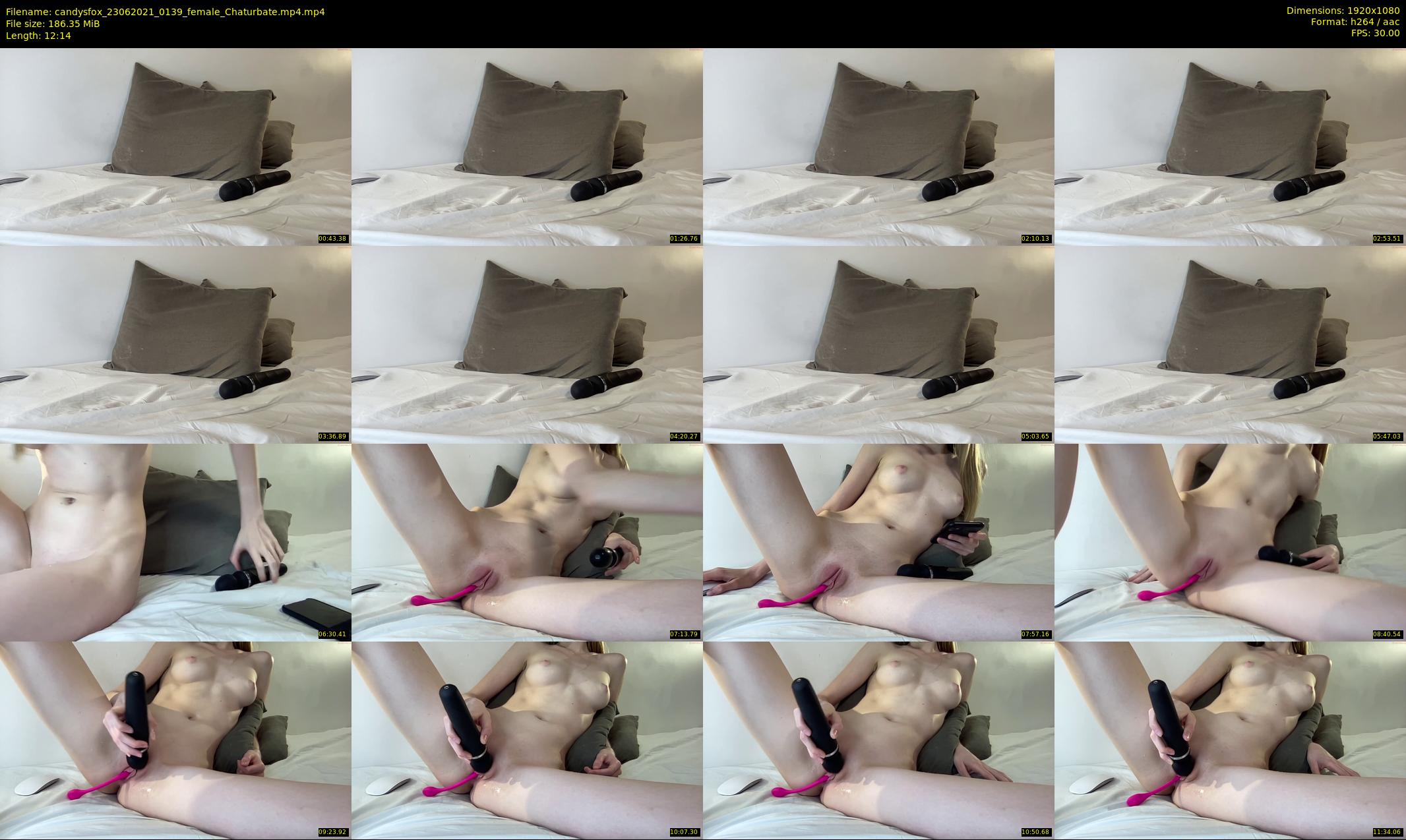 candysfox — 13 minute Chaturbate female cam show recording, 1080p, Jun 23, 2021