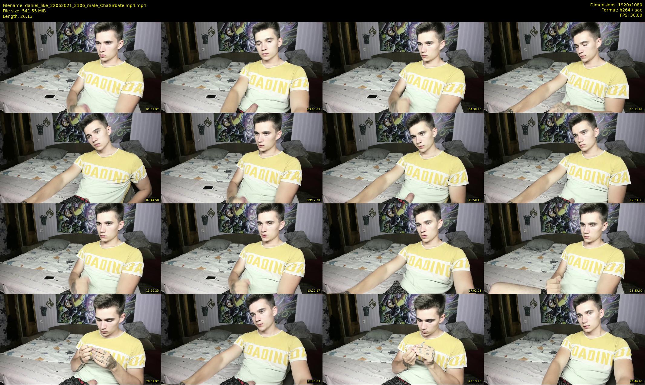daniel_like — 27 minute Chaturbate male cam show recording, 1080p, Jun 22, 2021