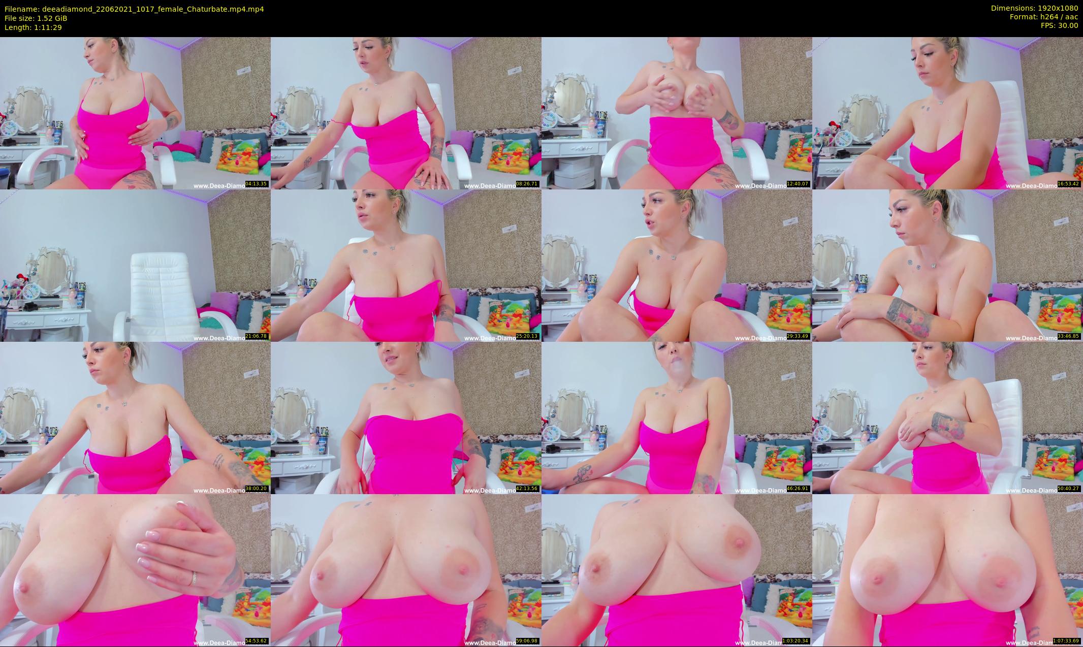 deeadiamond — 72 minute Chaturbate female cam show recording, 1080p, Jun 22, 2021