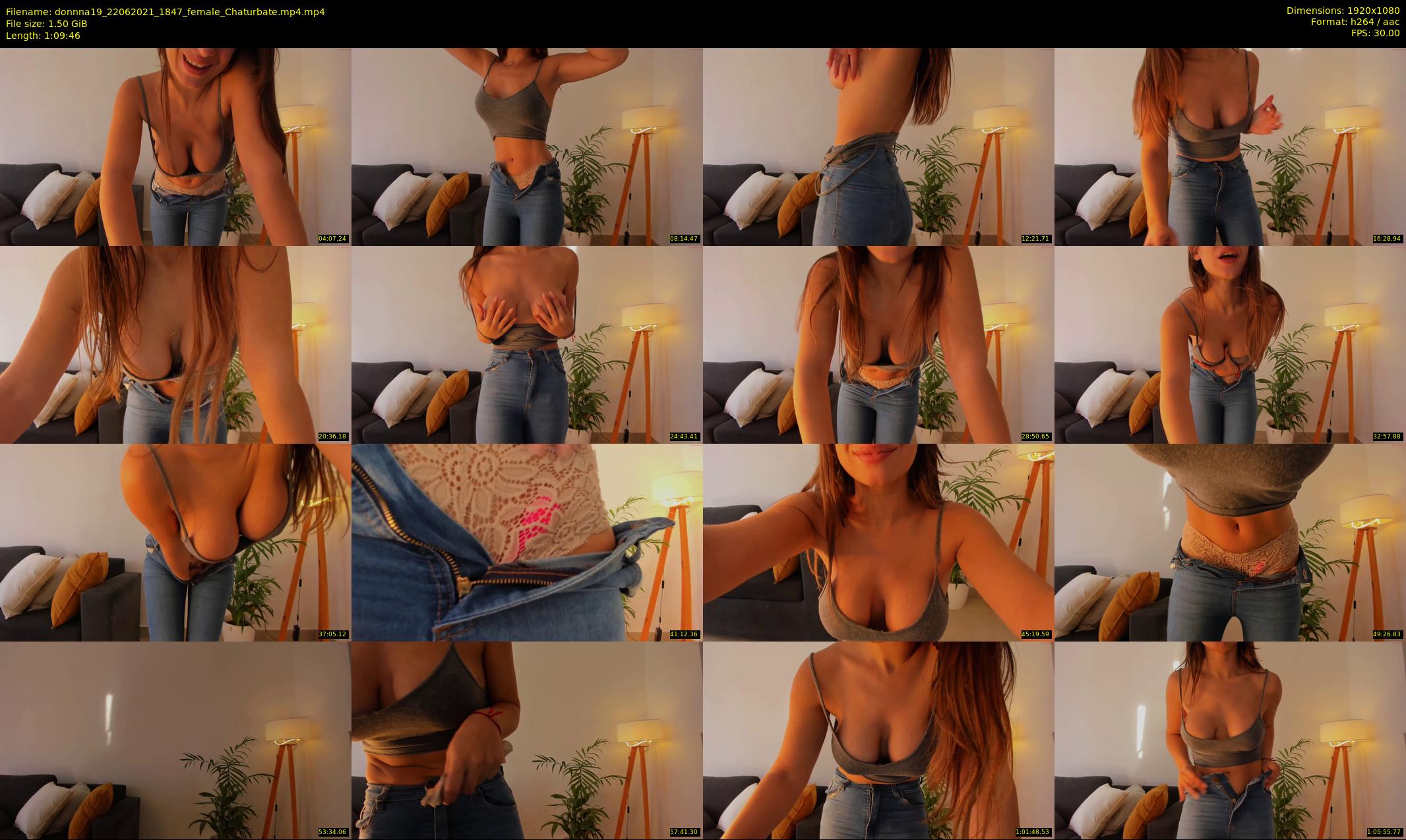 donnna19 — 70 minute Chaturbate female cam show recording, 1080p, Jun 22, 2021