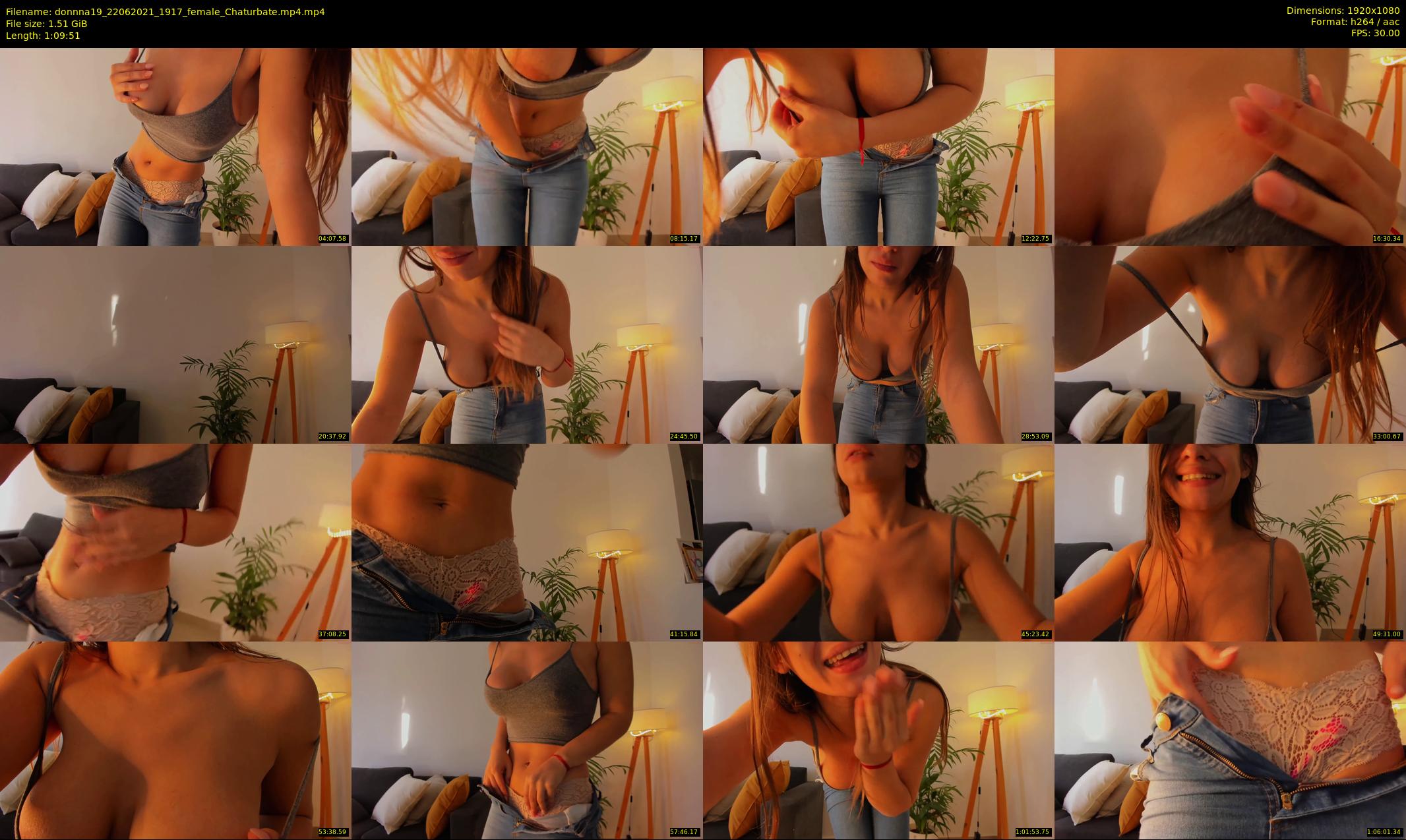 donnna19 — 70 minute Chaturbate female cam show recording, 1080p, Jun 22, 2021