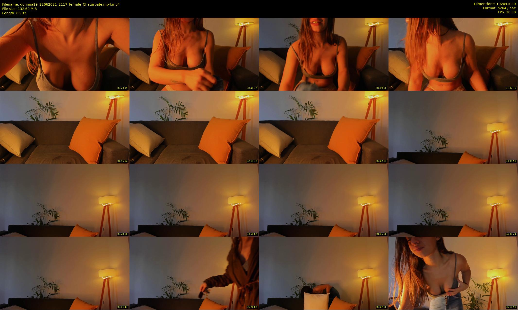 donnna19 — 7 minute Chaturbate female cam show recording, 1080p, Jun 22, 2021