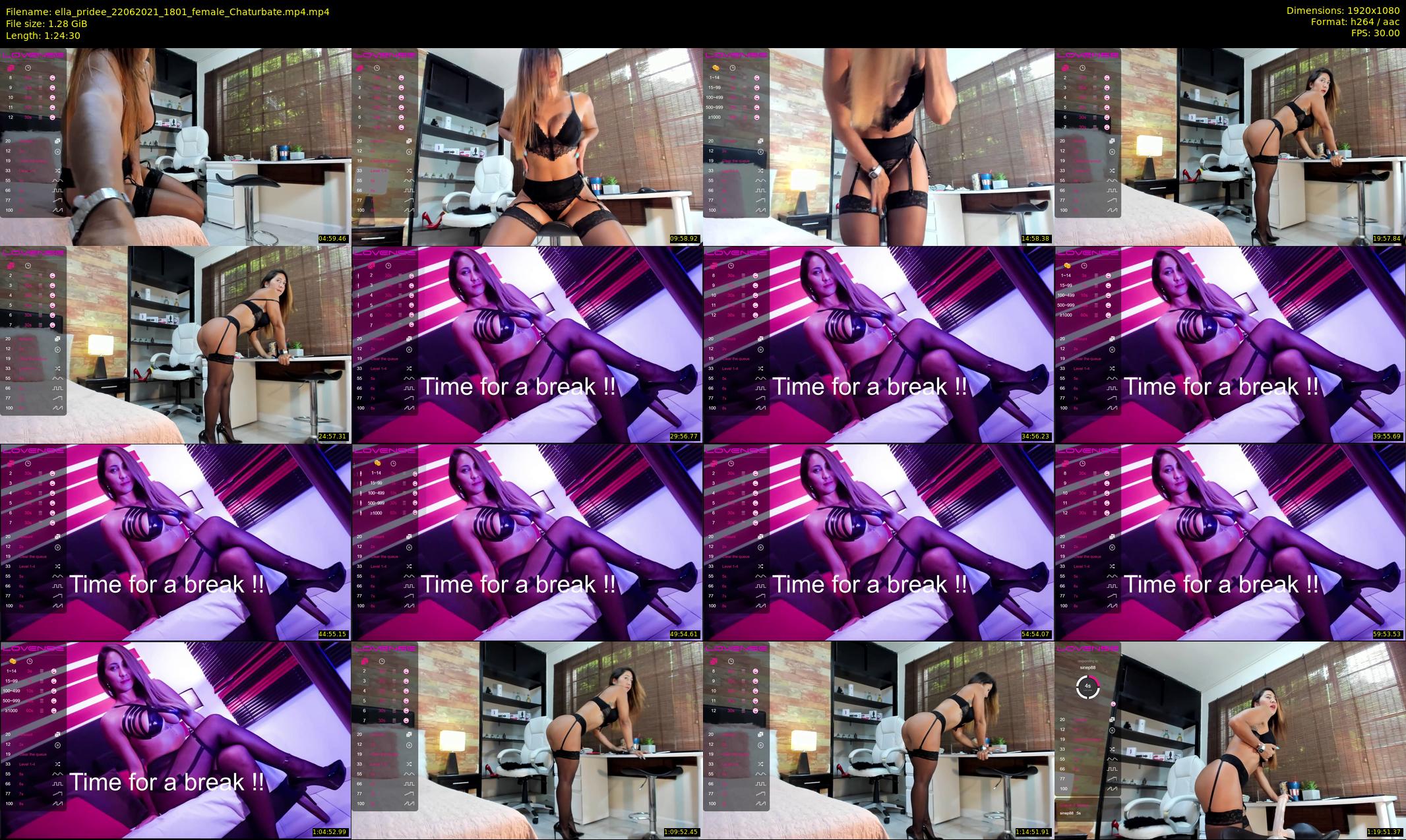 ella_pridee — 85 minute Chaturbate female cam show recording, 1080p, Jun 22, 2021
