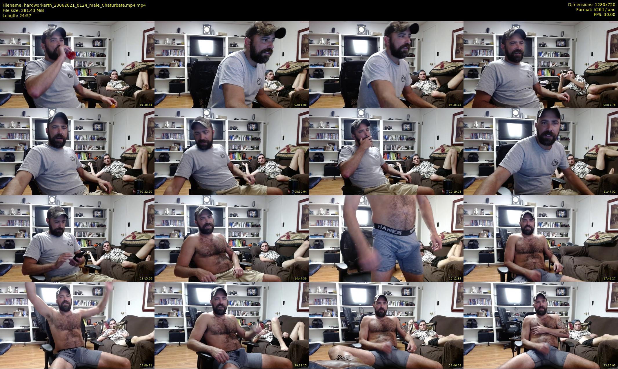 hardworkertn — 25 minute Chaturbate male cam show recording, 720p, Jun 23, 2021